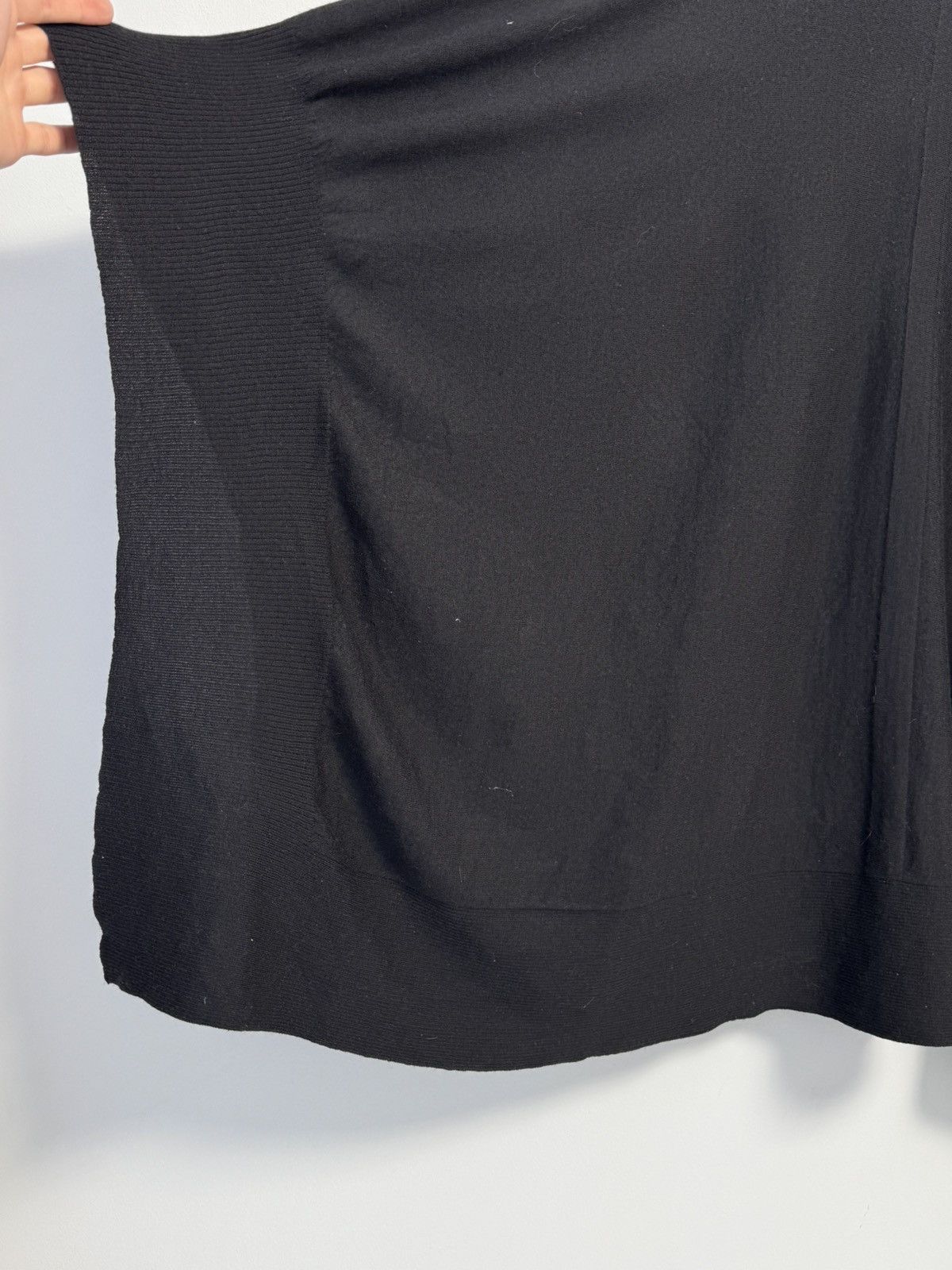 Rick Owens Rick Owens Poncho Black Avant Garde Style Minimalist Rare Size ONE SIZE - 16 Thumbnail