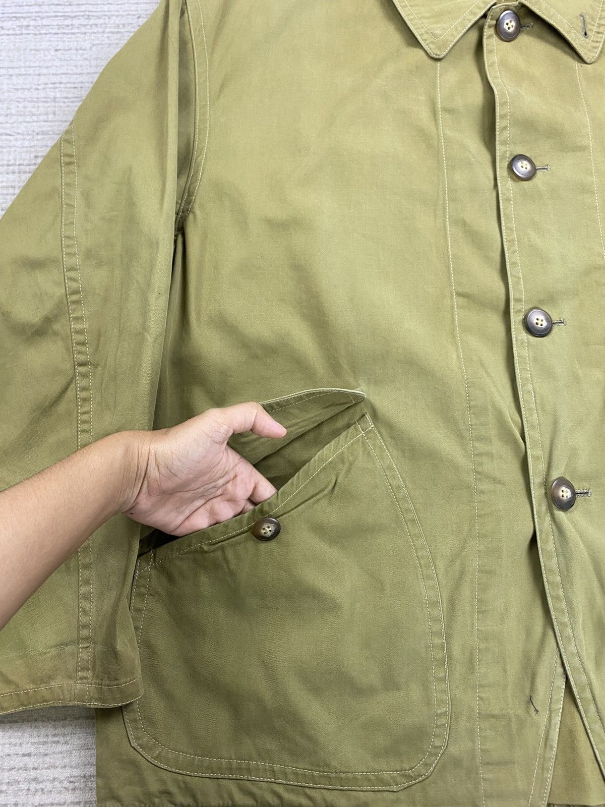 Yohji Yamamoto Vintage Yohji Yamamoto LQ Limited Design Button Jacket Size US M / EU 48-50 / 2 - 7 Thumbnail