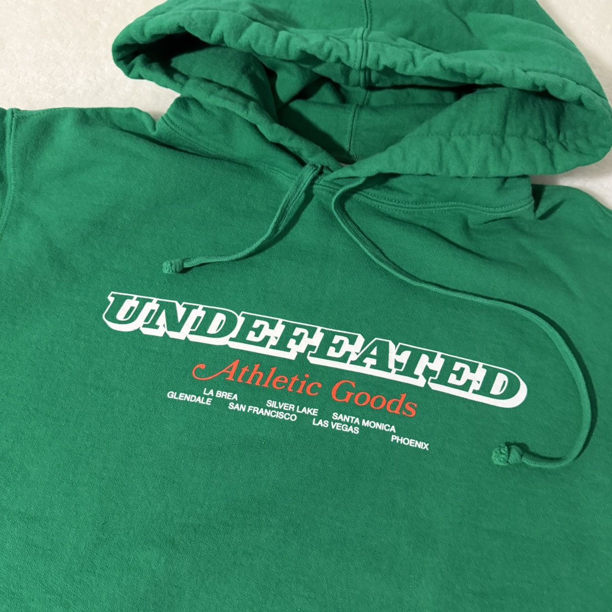 Undefeated Undefeated Athletic Goods Green Hoodie Size US M / EU 48-50 / 2 - 2 Thumbnail