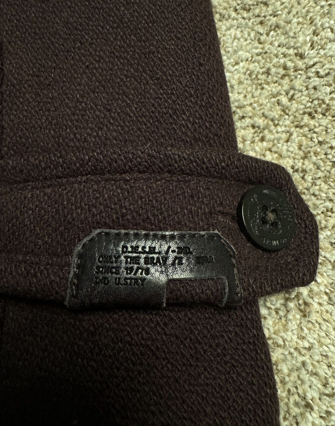 Diesel VINTAGE DIESEL WOOL COAT Size US M / EU 48-50 / 2 - 5 Thumbnail