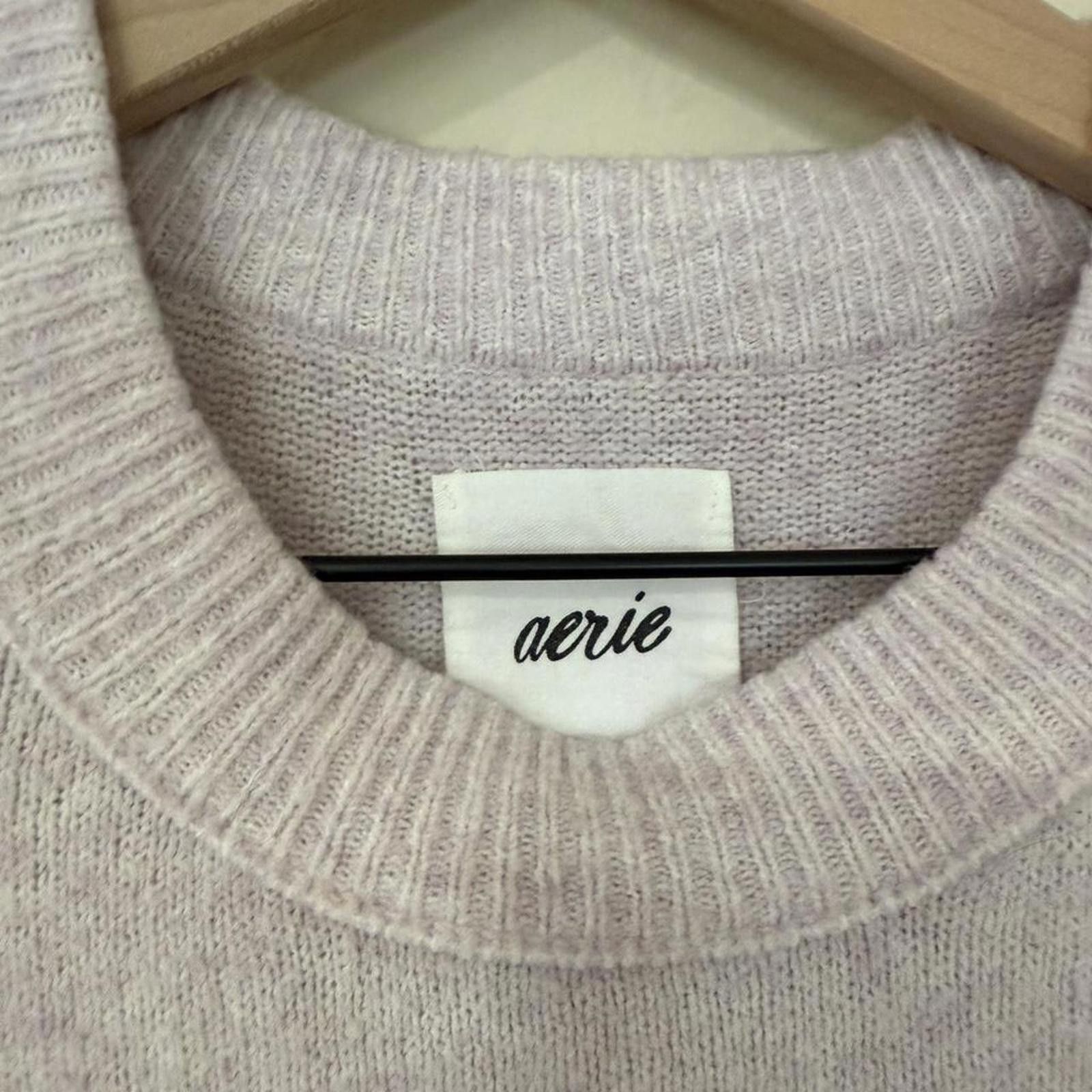 Other Light purple women’s Aerie oversized sweater, size small Size S / US 4 / IT 40 - 2 Thumbnail
