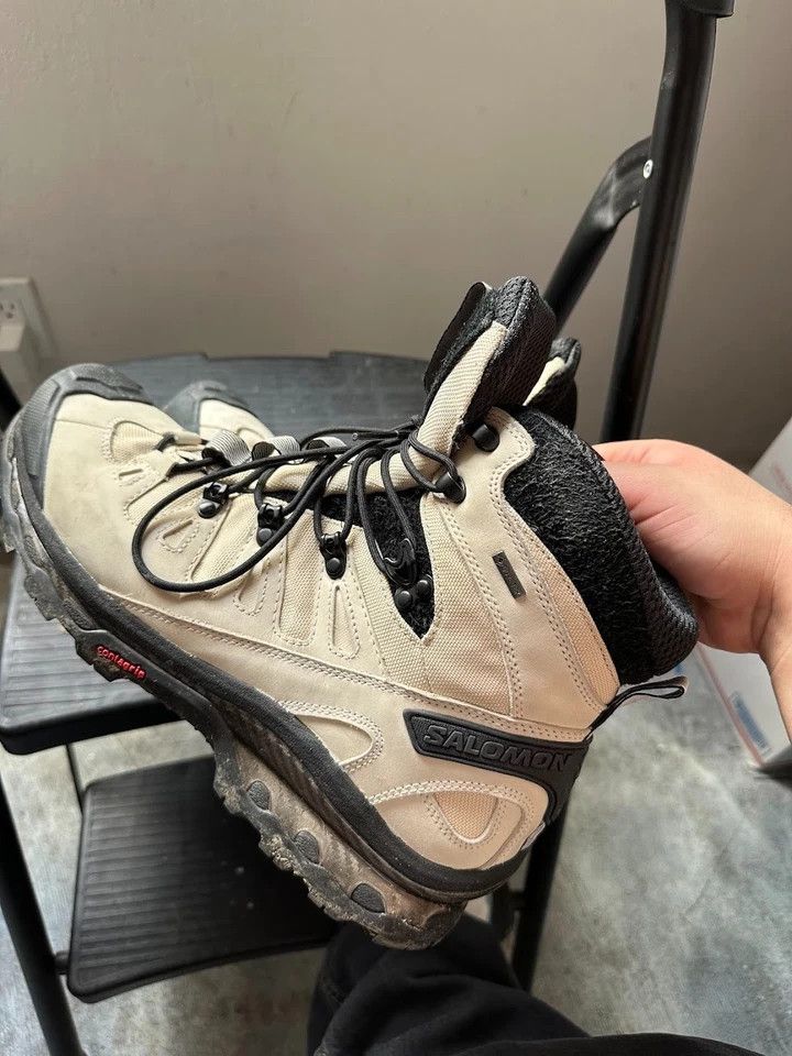 Salomon salomon advanced gortex boots in beige xt quest Size US 13 / EU 46 - 4 Thumbnail