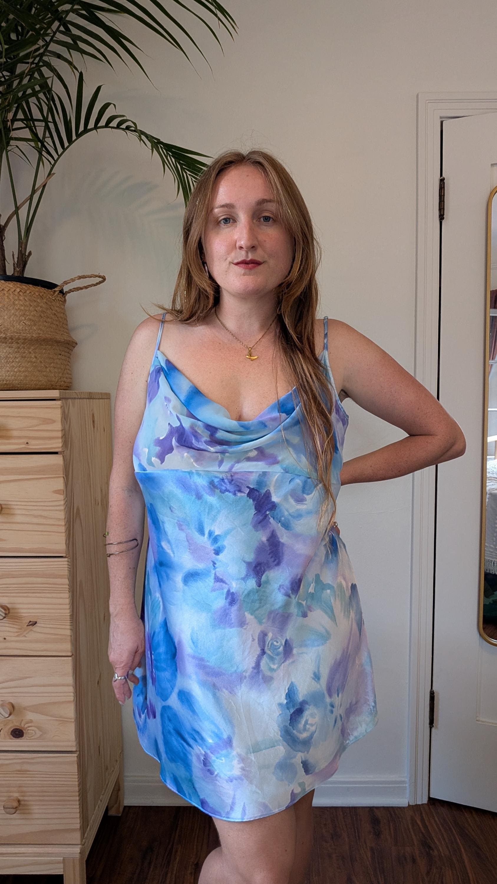navy blue dress for baby girl Catherine Fulmer - 90's Babydoll Dress main image 1