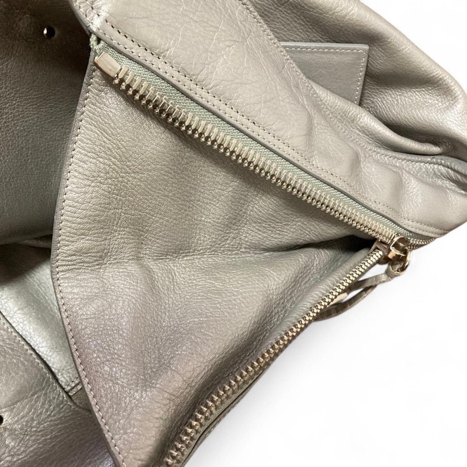 Balenciaga Balenciaga - Classic Silver Leather Tote Bag Size ONE SIZE - 6 Thumbnail
