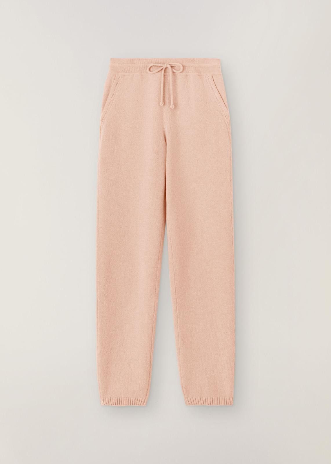Loro Piana o1srvl11e1024 Cocooning Cashmere Sweatpant in Pink Size 27" / US 4 / IT 40 - 1 Thumbnail