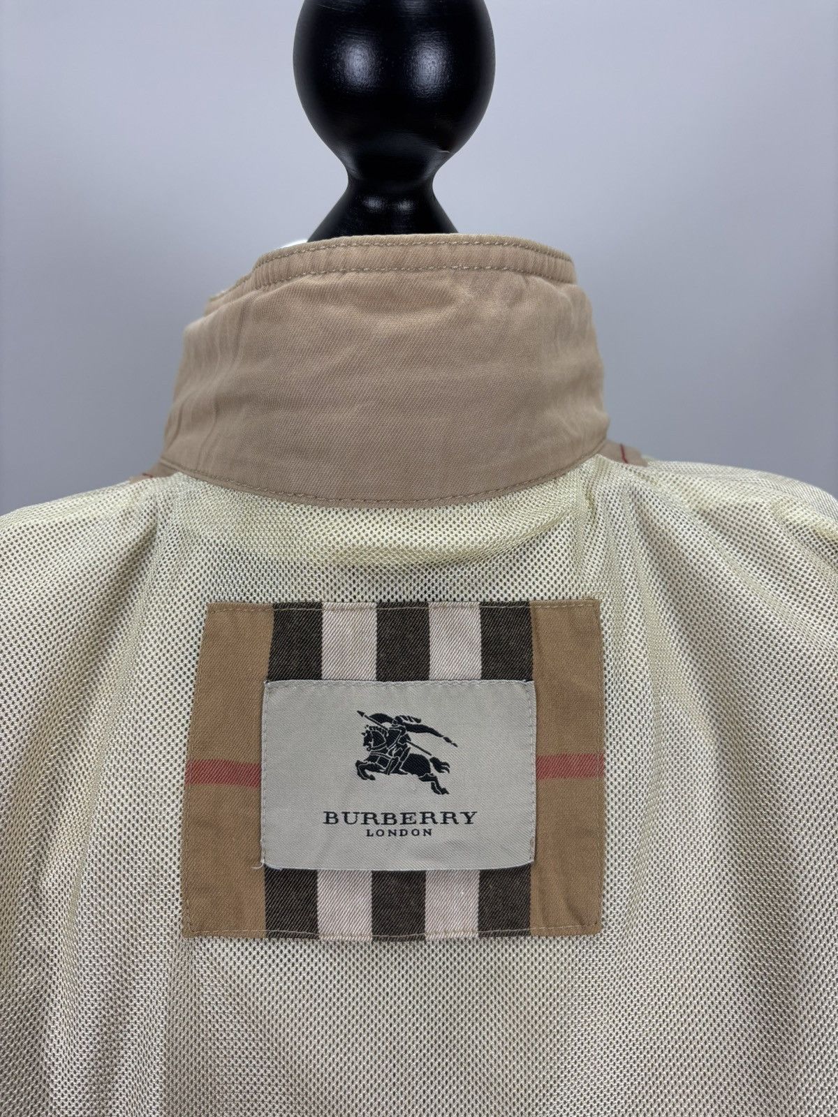 Burberry Mens jacket Burberry London Size M/L Color Beige Size US M / EU 48-50 / 2 - 17 Thumbnail