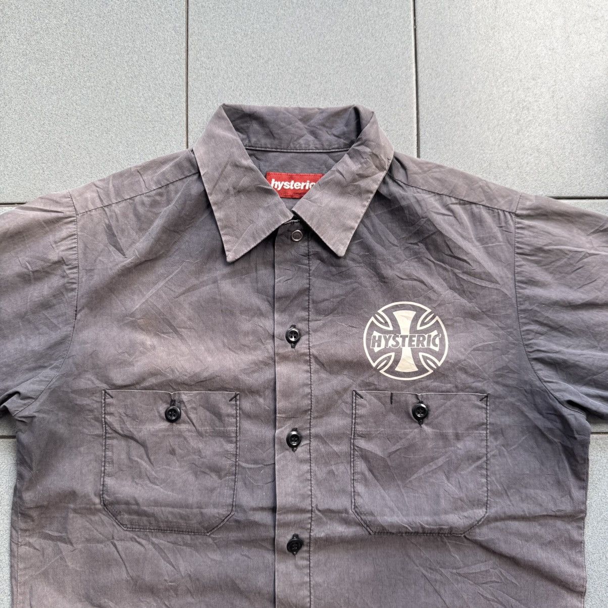 Hysteric Glamour Hysteric Glamour Support Your Local Skateshop Workshirt Size US S / EU 44-46 / 1 - 7 Thumbnail