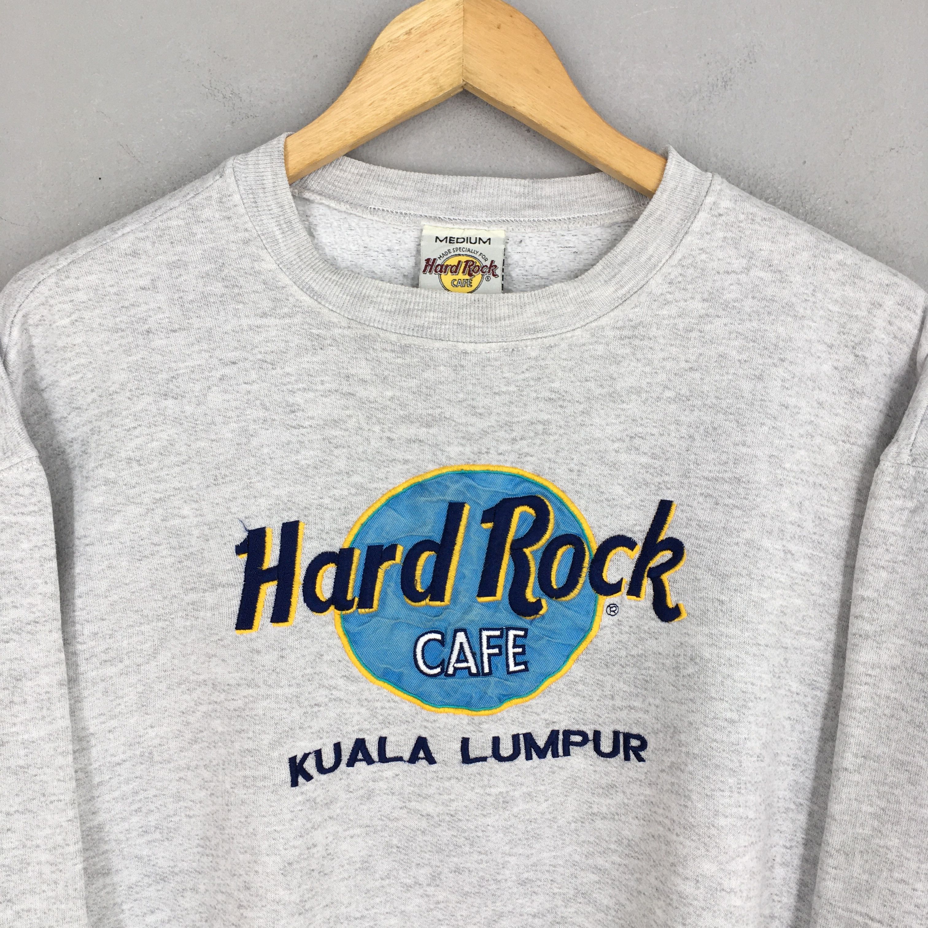 Hard Rock Cafe × Vintage Vintage 90s Hard Rock Cafe Maui Usa Sweatshirt Medium Size US M / EU 48-50 / 2 - 2 Thumbnail