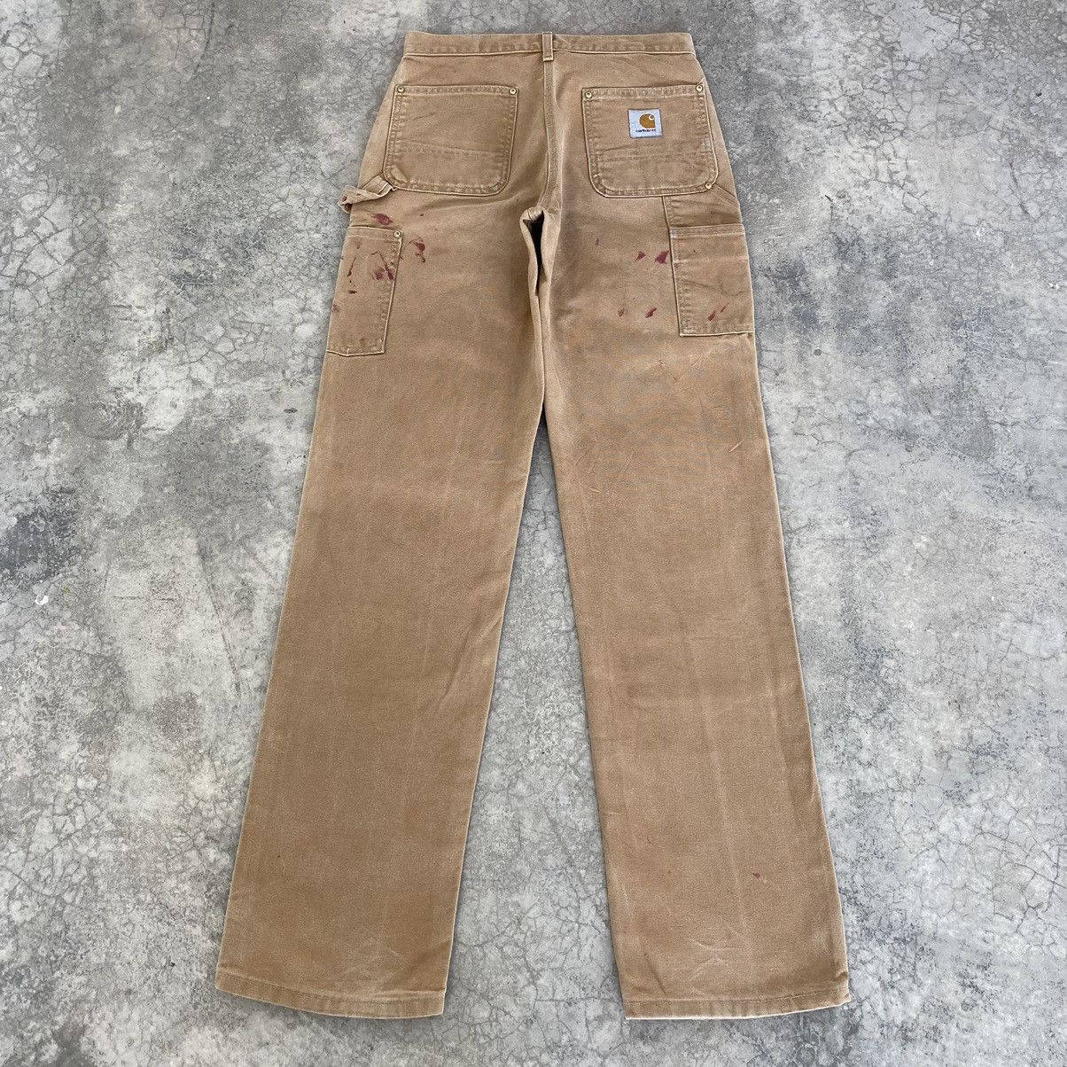 Carhartt Size 28x34 VTG Carhartt Double Knee Splatter Painter Pants Size US 28 / EU 44 - 14 Thumbnail