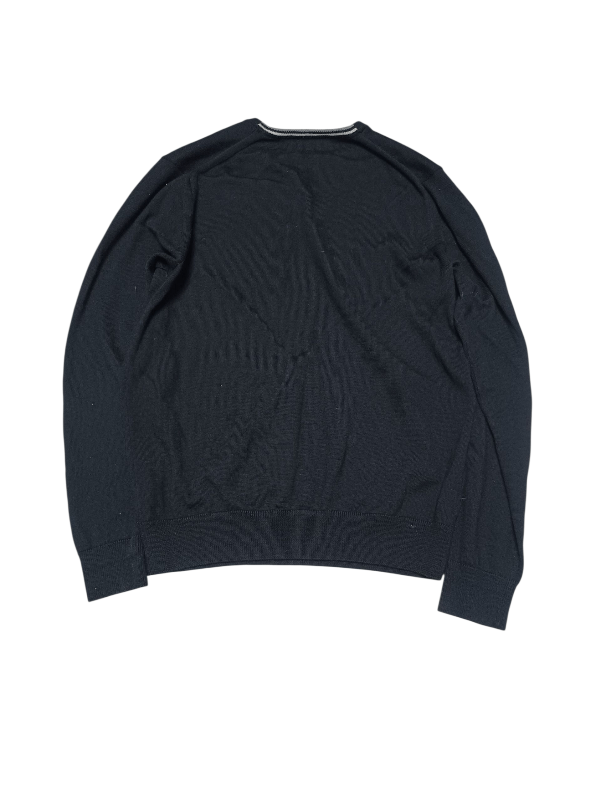 Fred Perry FRED PERRY 100% MERINO WOOL VINTAGE LUXURY SWEATER Size US L / EU 52-54 / 3 - 3 Thumbnail