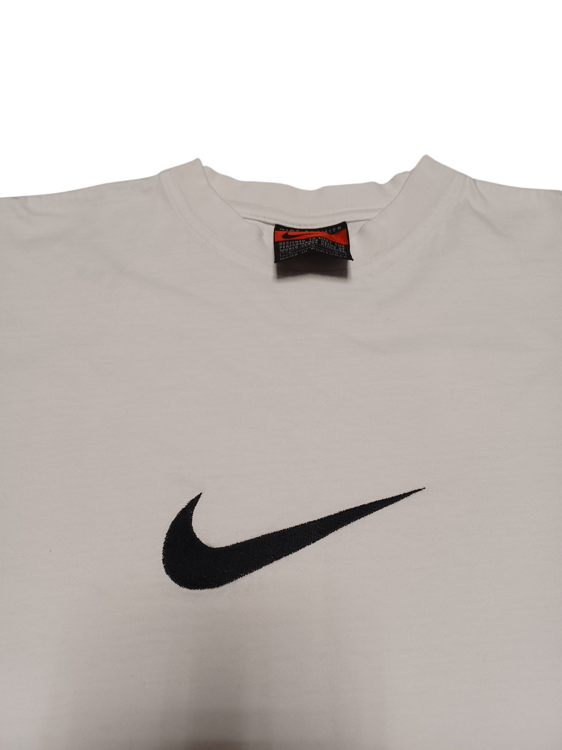 Nike NIKE PREMIER VINTAGE 90S BIGSWOOSH EMBROIDERED TEE Size US M / EU 48-50 / 2 - 2 Thumbnail