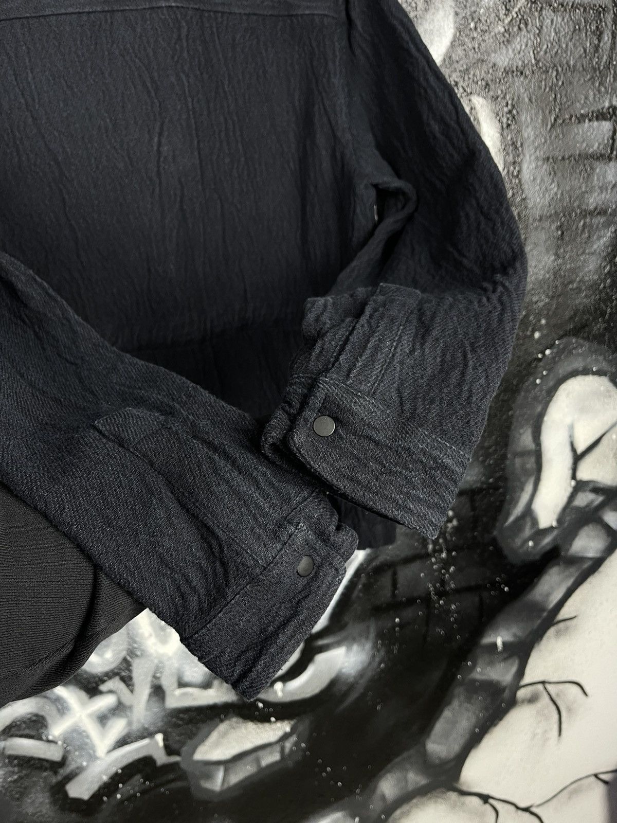 Folk Folk Assembly In Navy Texture Overshirt Jacket Men’s Size 2 Size US M / EU 48-50 / 2 - 13 Thumbnail
