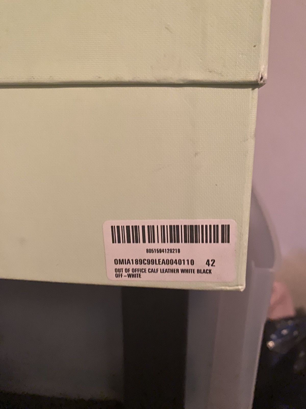 Off-White White and black Size US 9 / EU 42 - 9 Thumbnail