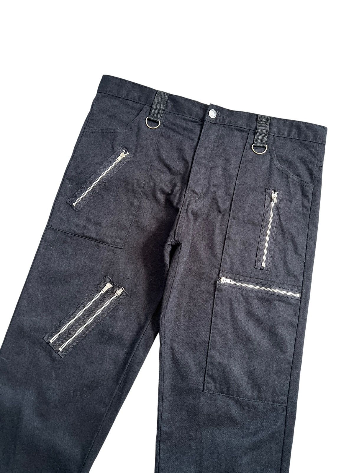Le Grande Bleu (L.G.B.) × Seditionaries 1990 Tiger Of London 🏴󠁧󠁢󠁥󠁮󠁧󠁿 Bondage Pants Size US 36 / EU 52 - 4 Thumbnail