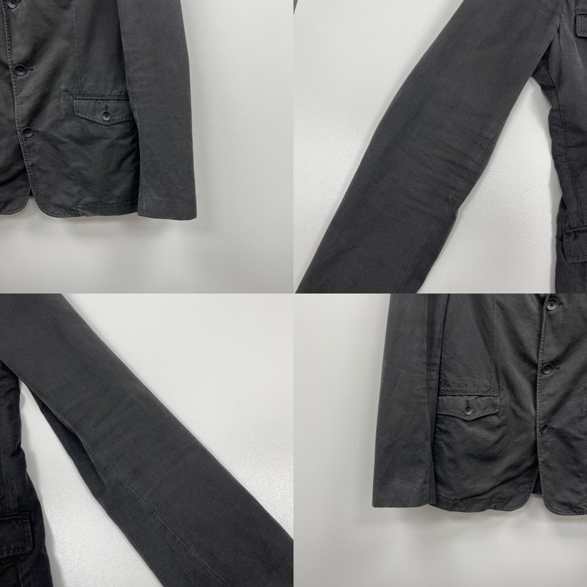 Rag & Bone Rag & Bone New York Cotton/Linen Blazer Grey Made in USA Size US L / EU 52-54 / 3 - 6 Thumbnail