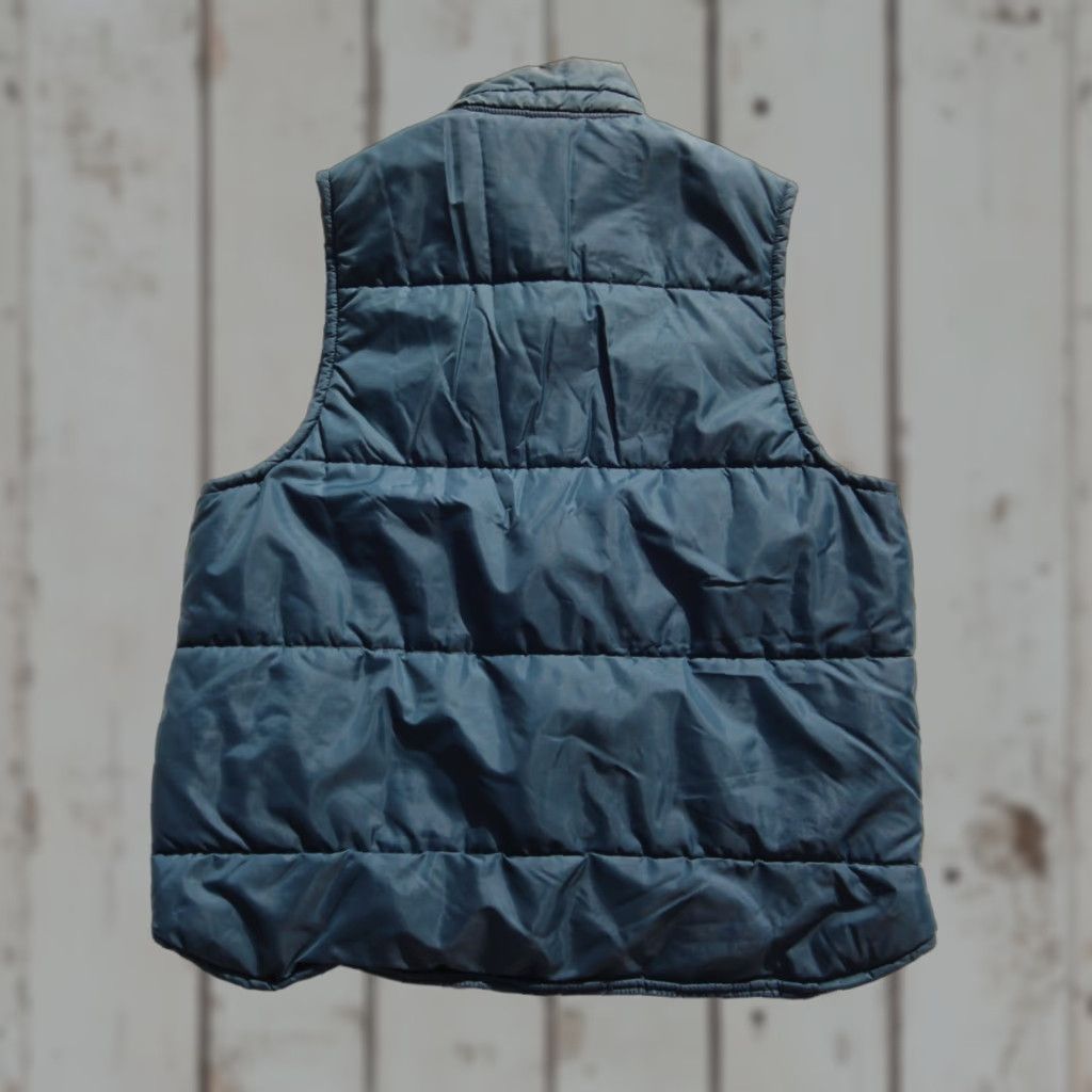 Dunbrooke VINTAGE Dunbrooke Puffer Vest Navy Blue L Men Outdoor Snap Button Nylon Vest Size US L / EU 52-54 / 3 - 1 Thumbnail