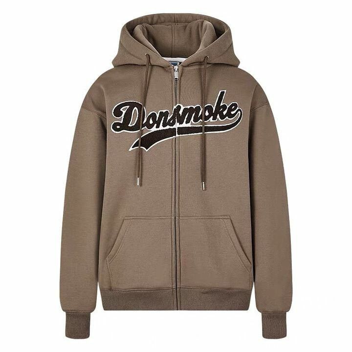 Other Donsmoke Brown College Logo Drawstring Hoodie Size S Size US S / EU 44-46 / 1 - 1 Thumbnail
