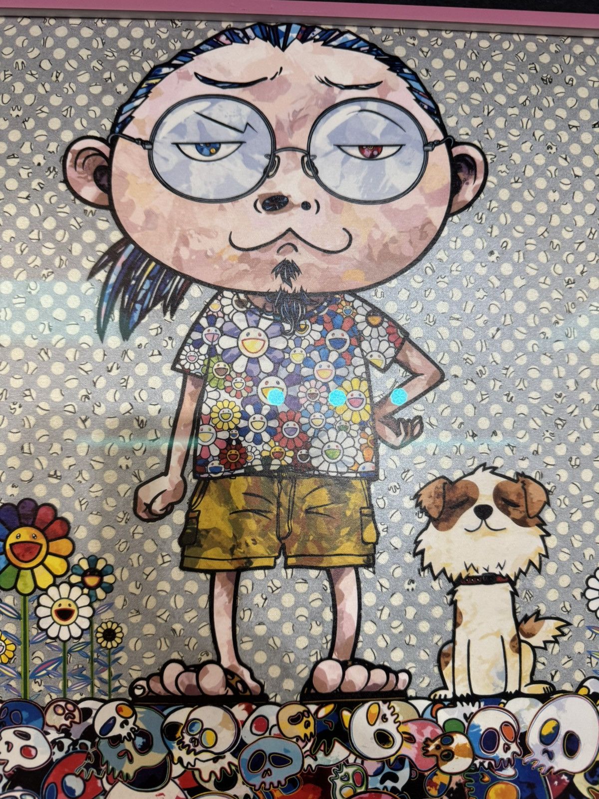 Takashi Murakami Signed Framed Murakami With Eyes on the Reality Print Size ONE SIZE - 4 Thumbnail