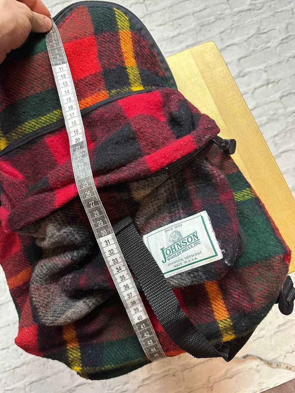 Johnson Woolen Mills Johnsons Woolen Mills Japan USA Rare Backpack Size ONE SIZE - 6 Thumbnail