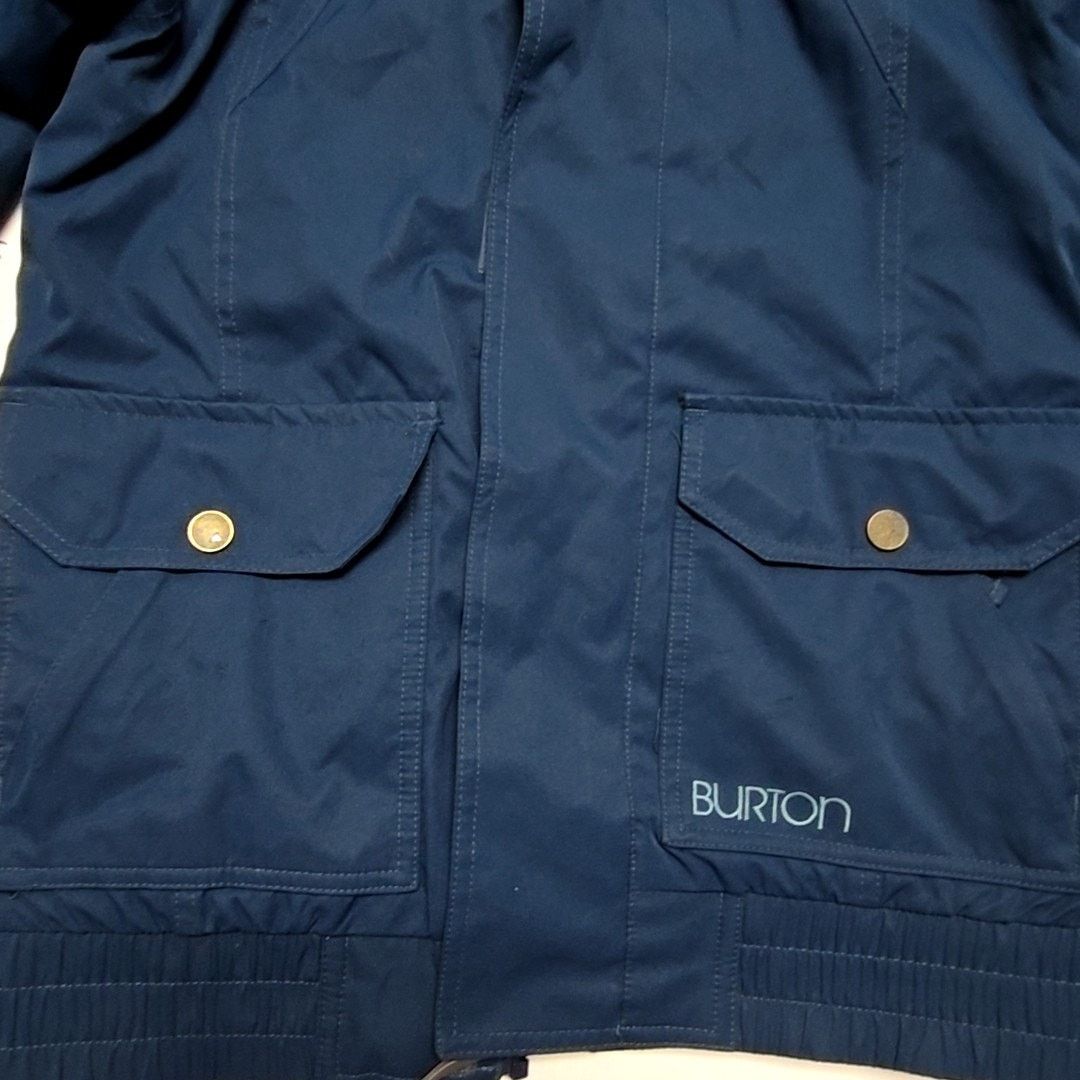 Burton Burton Women's Winter Jacket Fur Hood Blue Snowboarding S Size US S / EU 44-46 / 1 - 3 Thumbnail