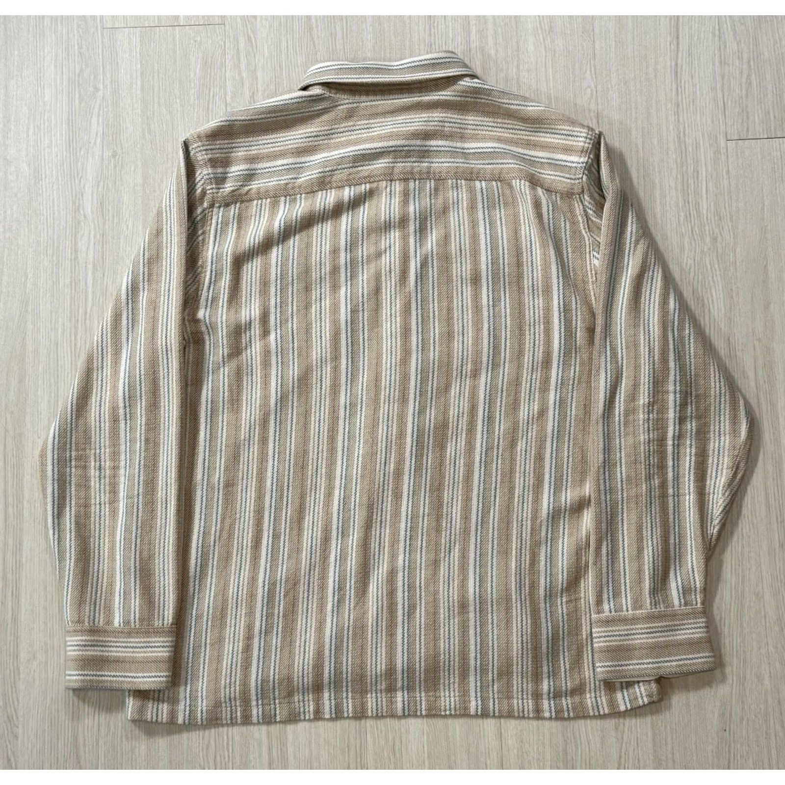 Faherty Faherty Overshirt Button-Up Vista Multicolor Stripe Cotton L Size US L / EU 52-54 / 3 - 2 Thumbnail