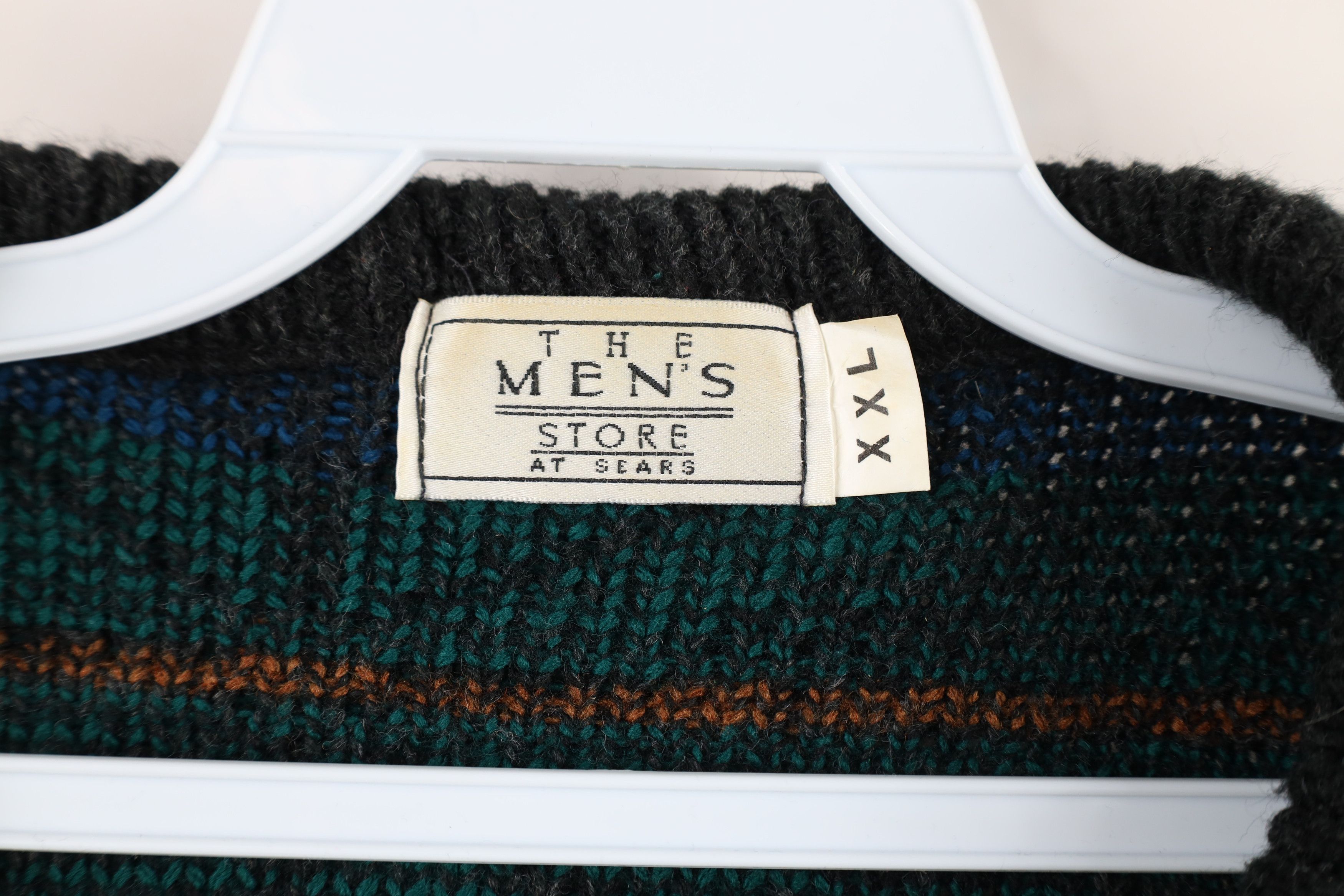 Vintage Vintage 90s Streetwear Fair Isle Knit Crewneck Sweater USA Size US XXL / EU 58 / 5 - 7 Thumbnail