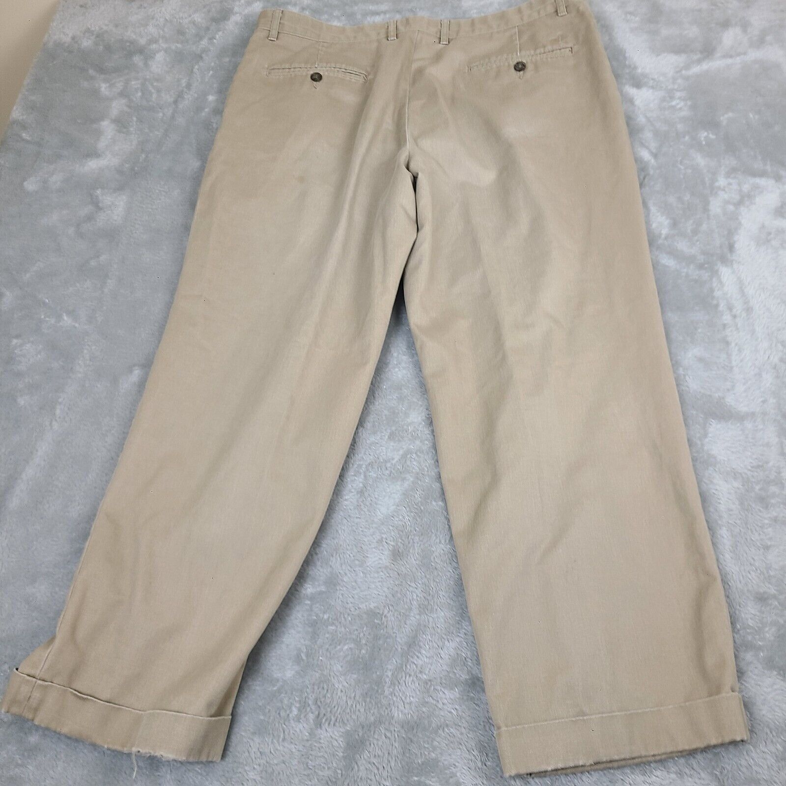 Dockers Dockers Mens Signature Khaki Classic Fit Tan Dress Pants Siz Size US 38 / EU 54 - 12 Thumbnail