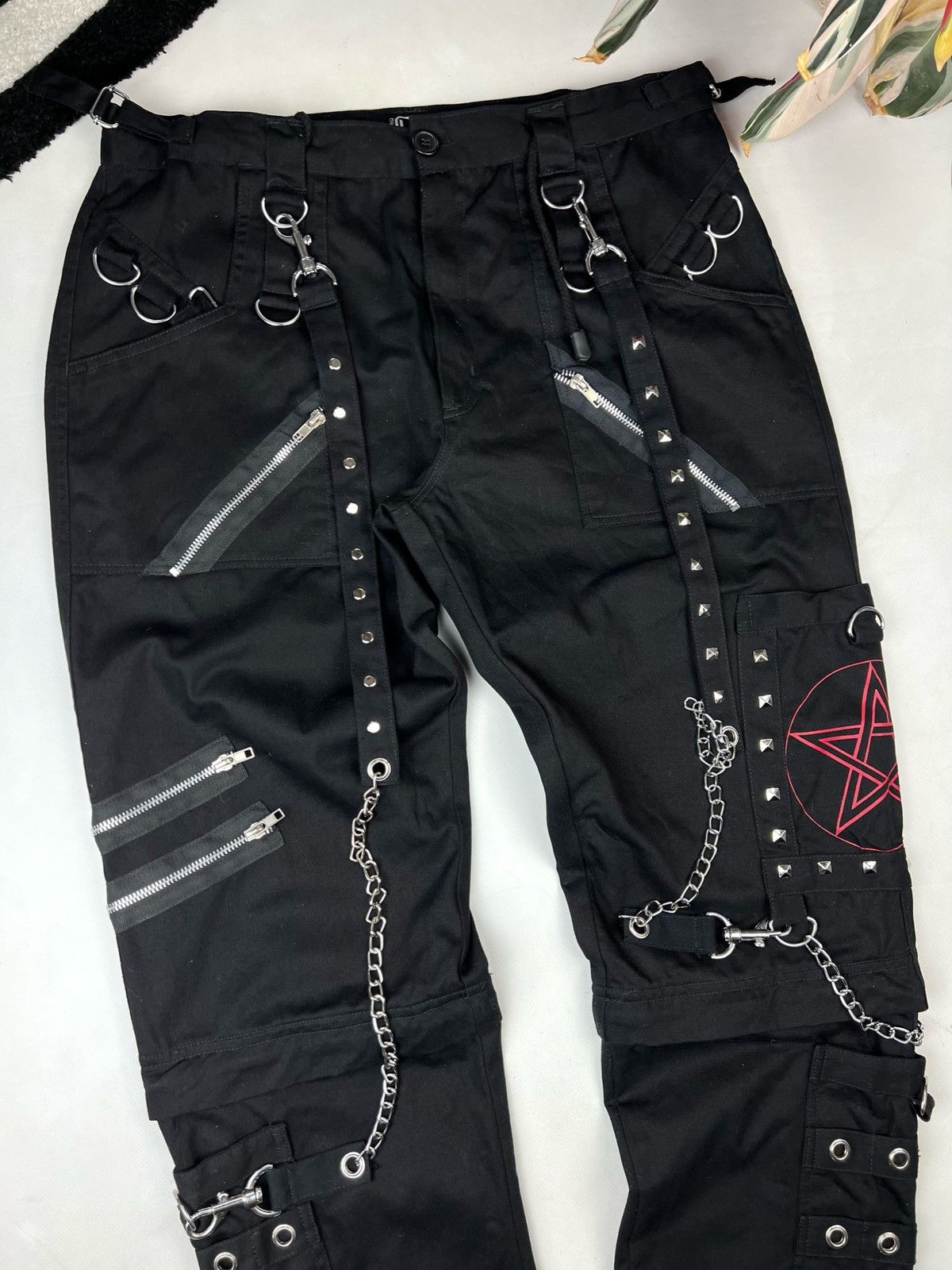 Tripp NYC × Vintage Tripp NYC style Pants Jeans Size L Jnco Daang Goodman Goth Size US 34 / EU 50 - 10 Thumbnail