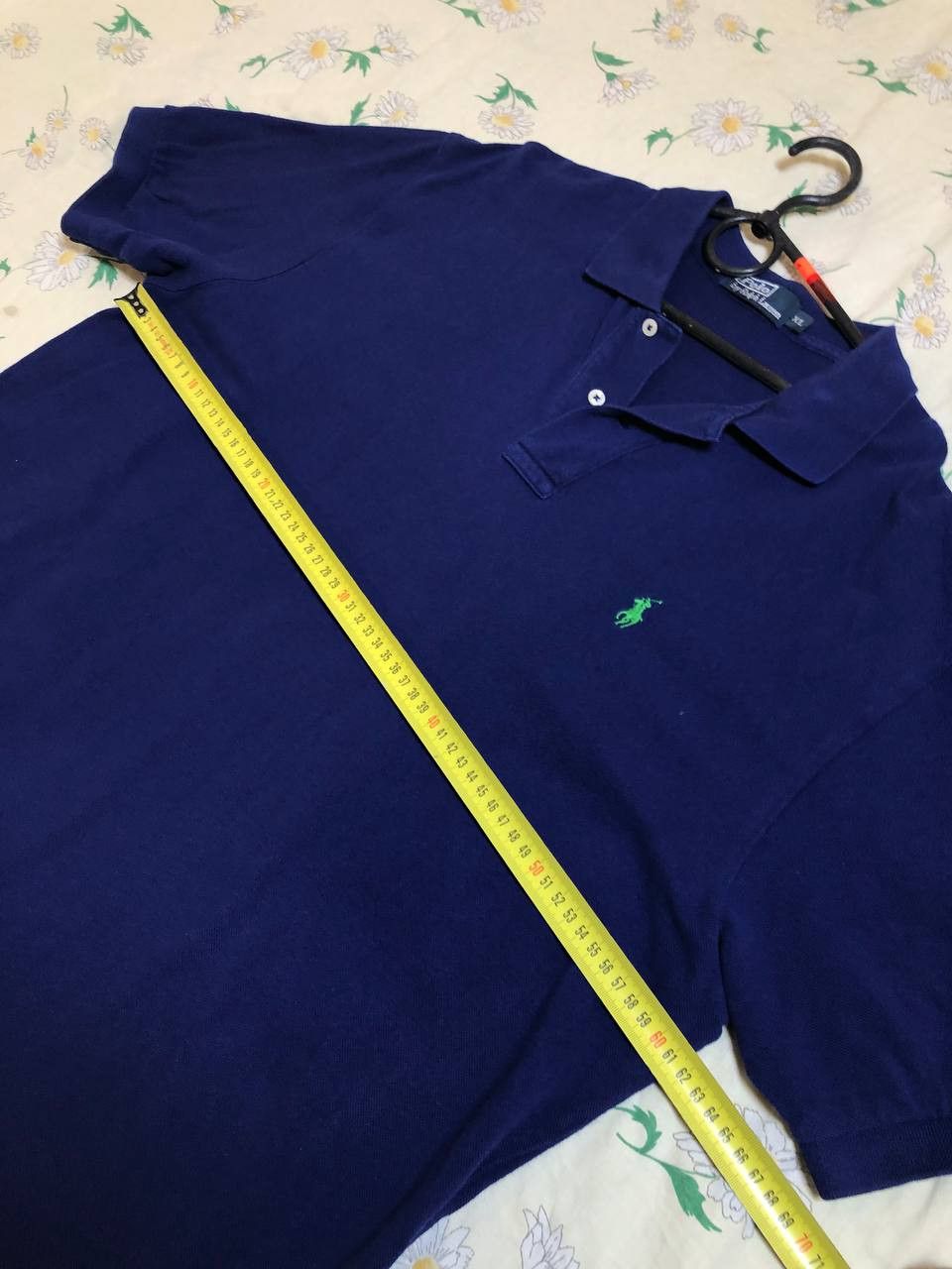 Polo Ralph Lauren Polo Ralph Lauren Mens Navy Cotton Knit Work Golf Polo Shirt Size US XL / EU 56 / 4 - 8 Thumbnail