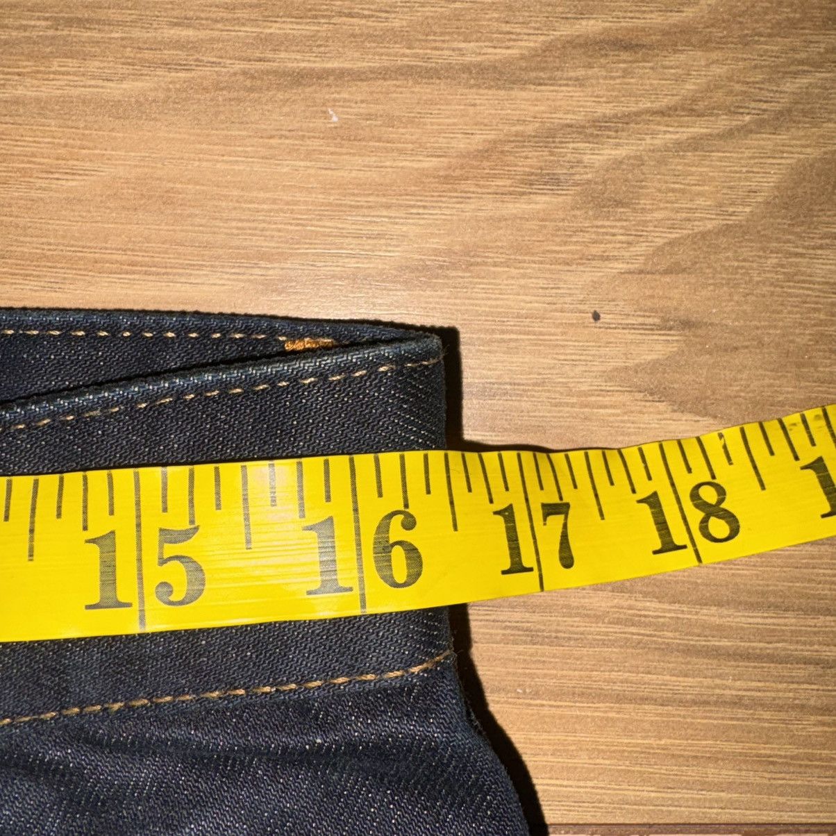 Moschino Love Moschino Selvedge Men’s Dark Blue Slim Fit Denim Jeans Size US 33 - 9 Thumbnail