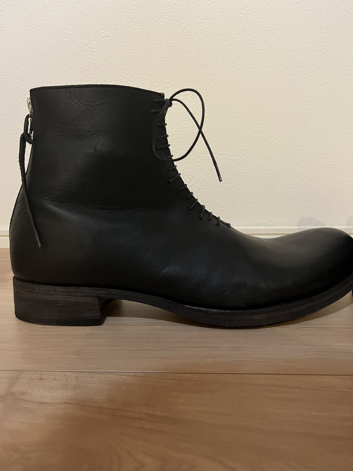 Ma+ m.a+/S1B2Z VA 1,5 short back zipper boot w/laces Size US 10 / EU 43 - 5 Thumbnail