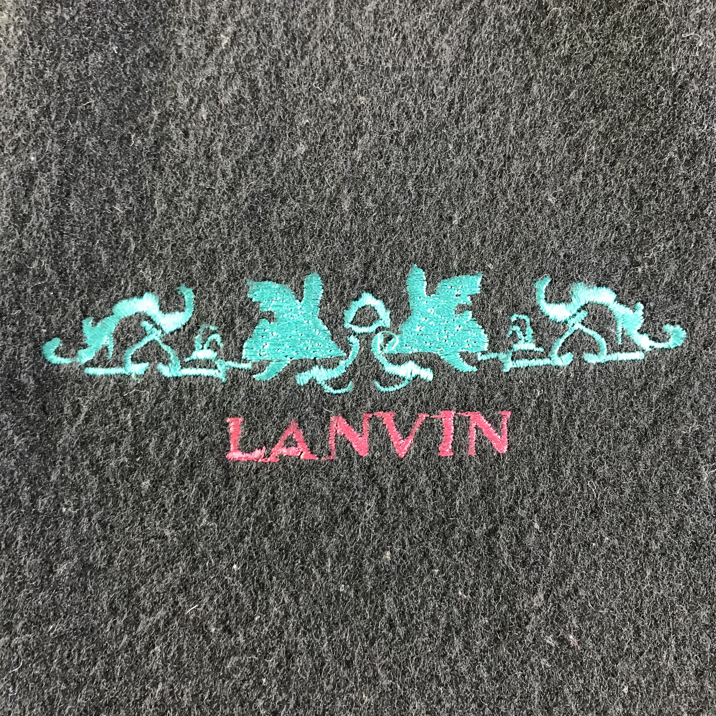 Lanvin Lanvin Wool Scarf / Muffler / Neckwear SS1458 Size ONE SIZE - 2 Thumbnail