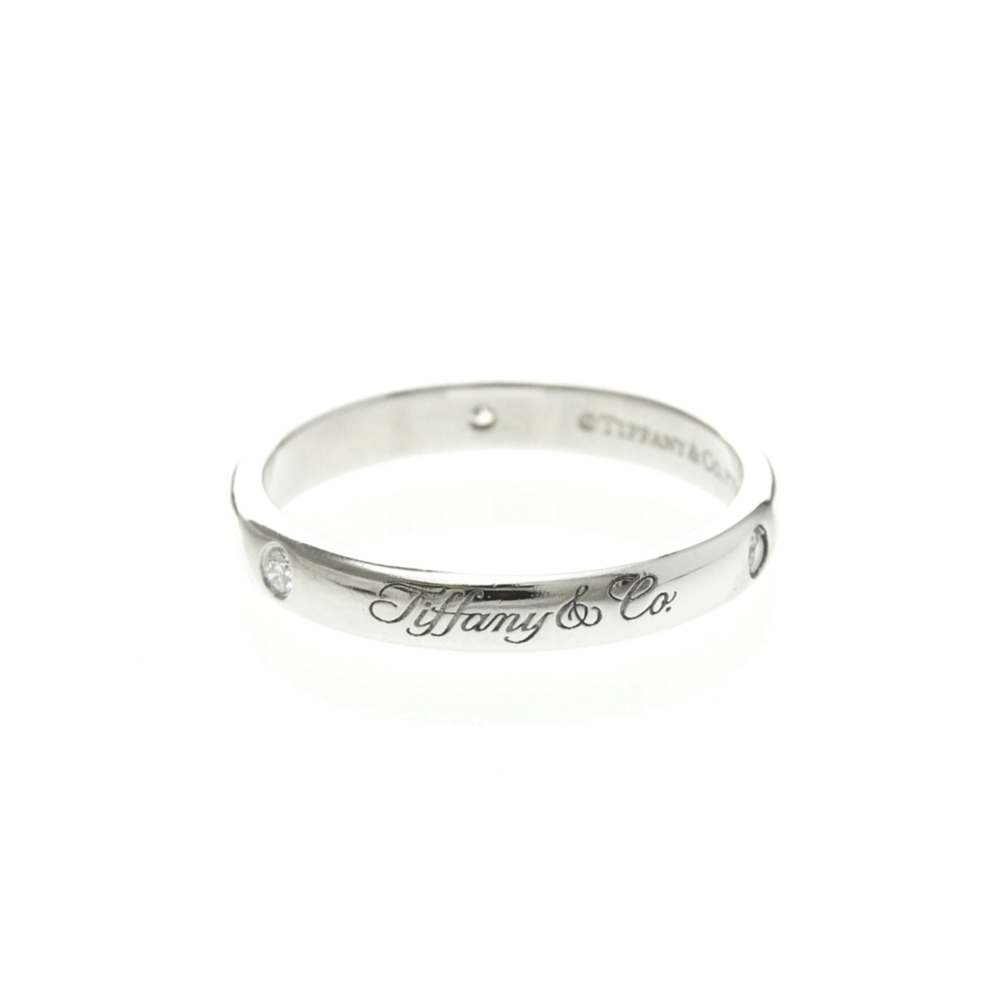 Tiffany & Co. Tiffany & Co. Notes Wedding Band Platinum with diamonds Size ONE SIZE - 1 Thumbnail
