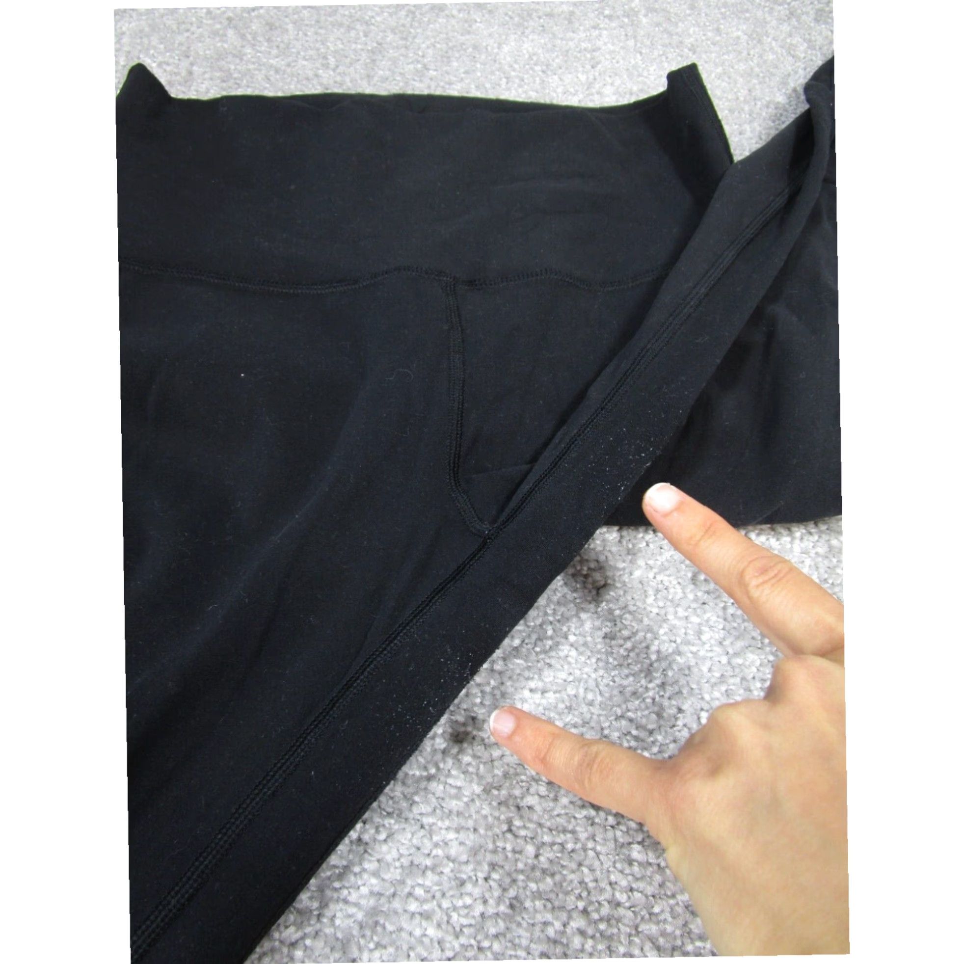 Lululemon Lululemon Soulcycle Womens Leggings 6 Align Crop Extra Large XL Black Stretch Yoga Size 28" / US 6 / IT 42 - 2 Thumbnail