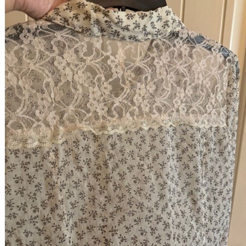 Free People Free People All That Glitters Button Down S NWT Size S / US 4 / IT 40 - 6 Thumbnail