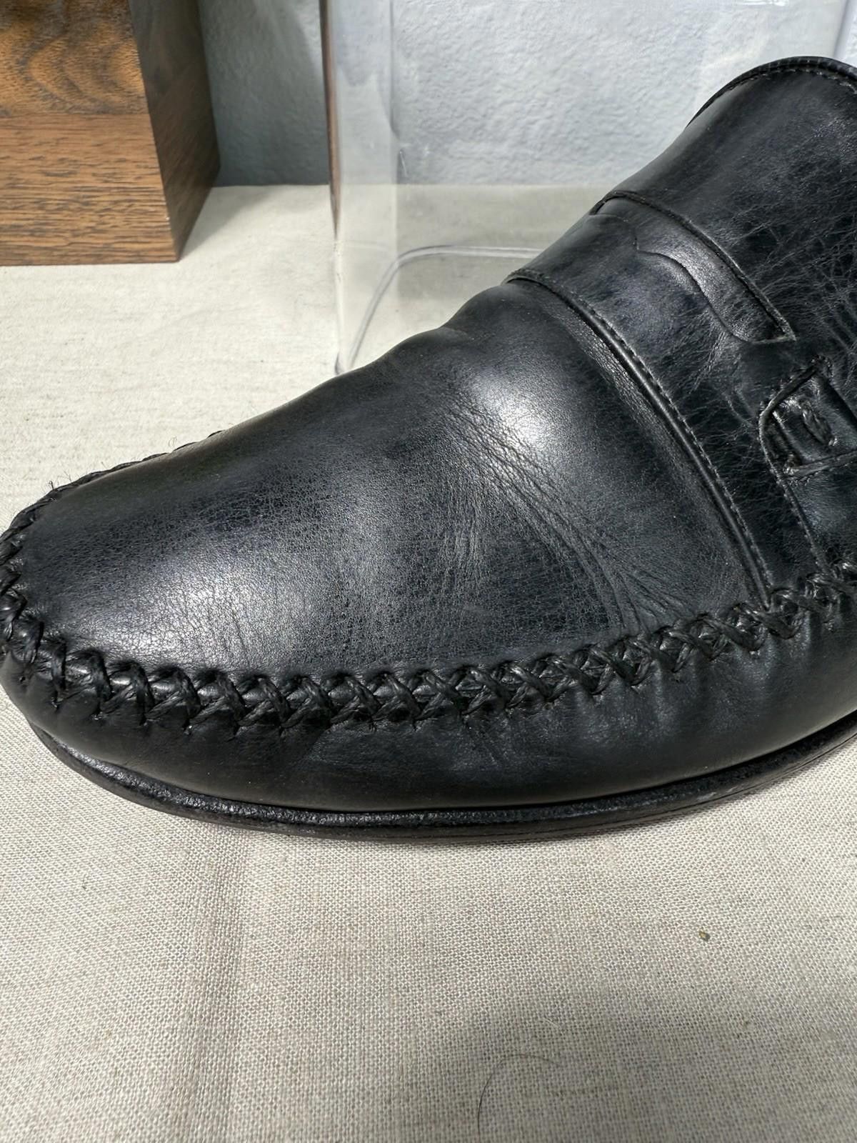 Johnston & Murphy Johnston & Murphy Men's Dress Shoes Black Leather Sz 9.5 M Size US 9.5 / EU 42-43 - 3 Thumbnail