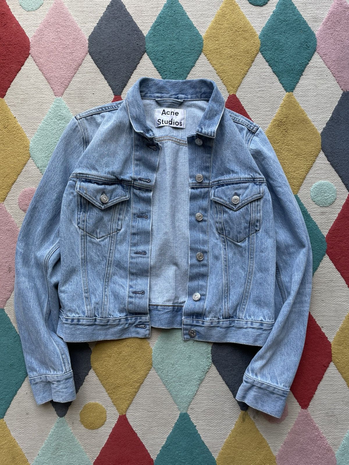Acne Studios Acne Studios Tag LT Vintage Light Wash Blue Den Size US S / EU 44-46 / 1 - 1 Thumbnail
