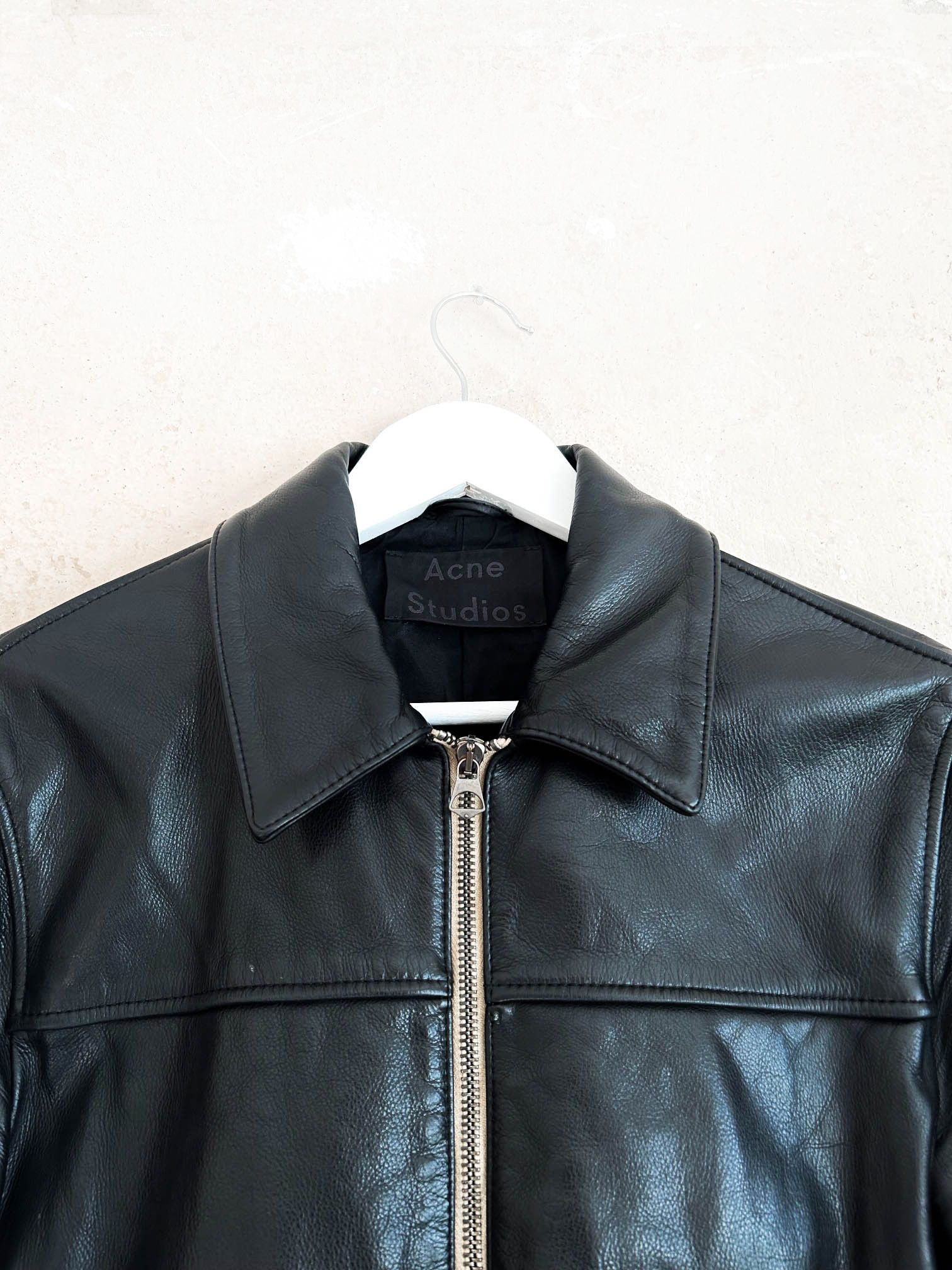 Acne Studios Alisdair Leather Jacket Size US S / EU 44-46 / 1 - 3 Thumbnail