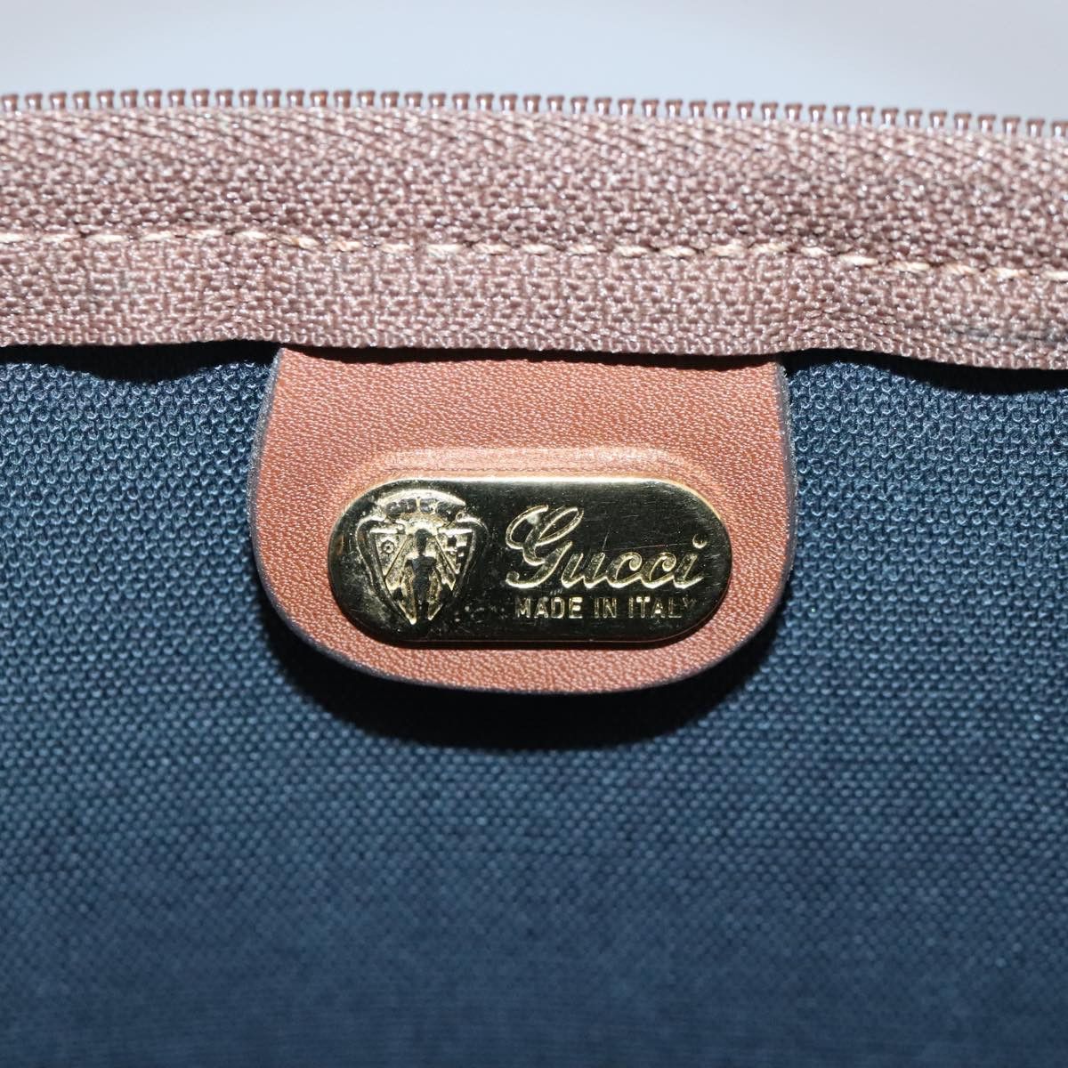 Gucci GUCCI Micro GG Canvas Hand Bag Pvc Leather Black Brown Size ONE SIZE - 14 Thumbnail