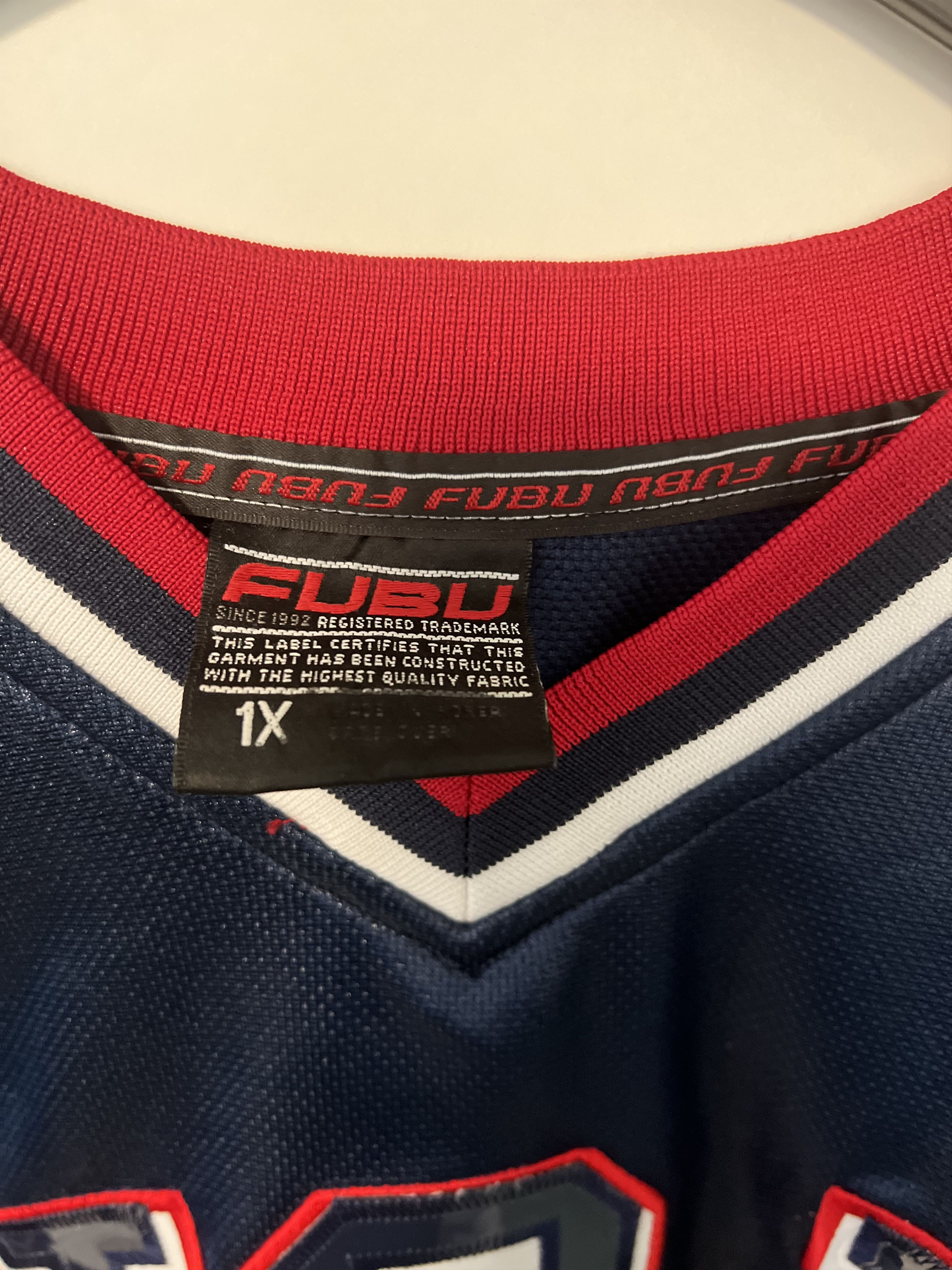 Fubu Vintage FUBU USA Jersey SIZE 1X (XXL) Size US XXL / EU 58 / 5 - 6 Thumbnail