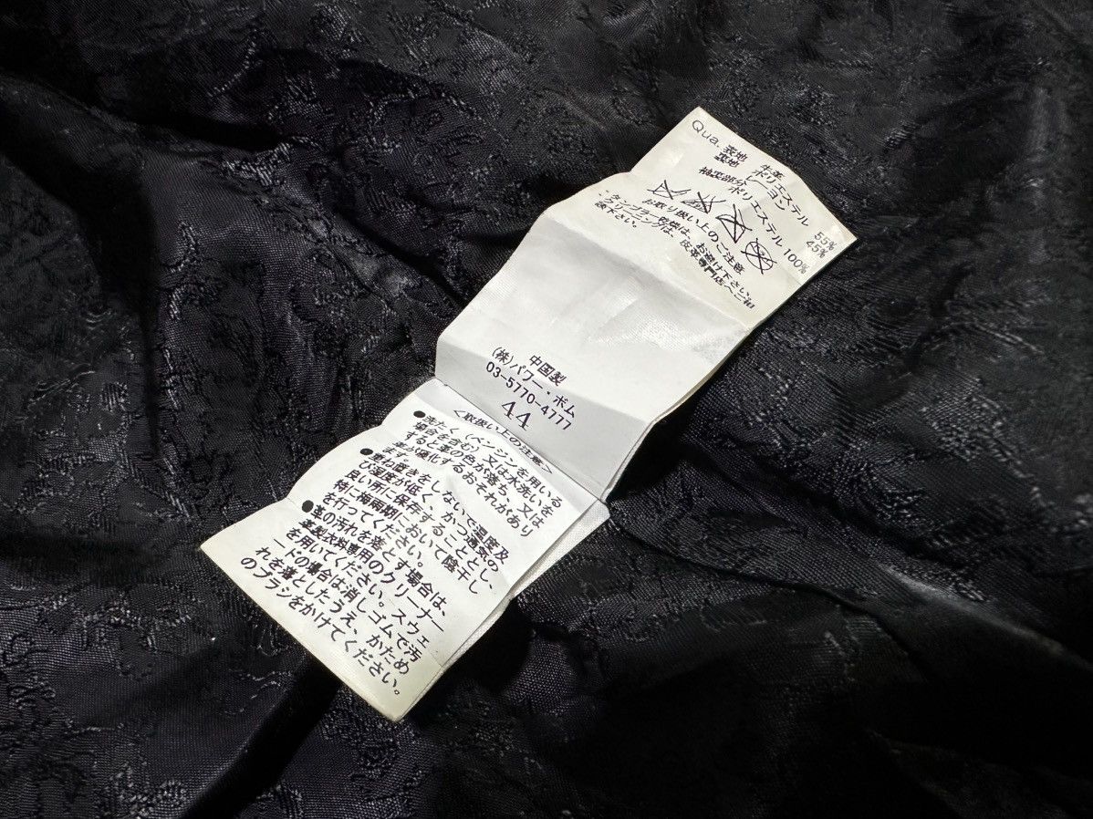 Japanese Brand 🔥Y2K Archived Gostar De Fuga Leather Biker Jacket Goth Size US S / EU 44-46 / 1 - 13 Thumbnail