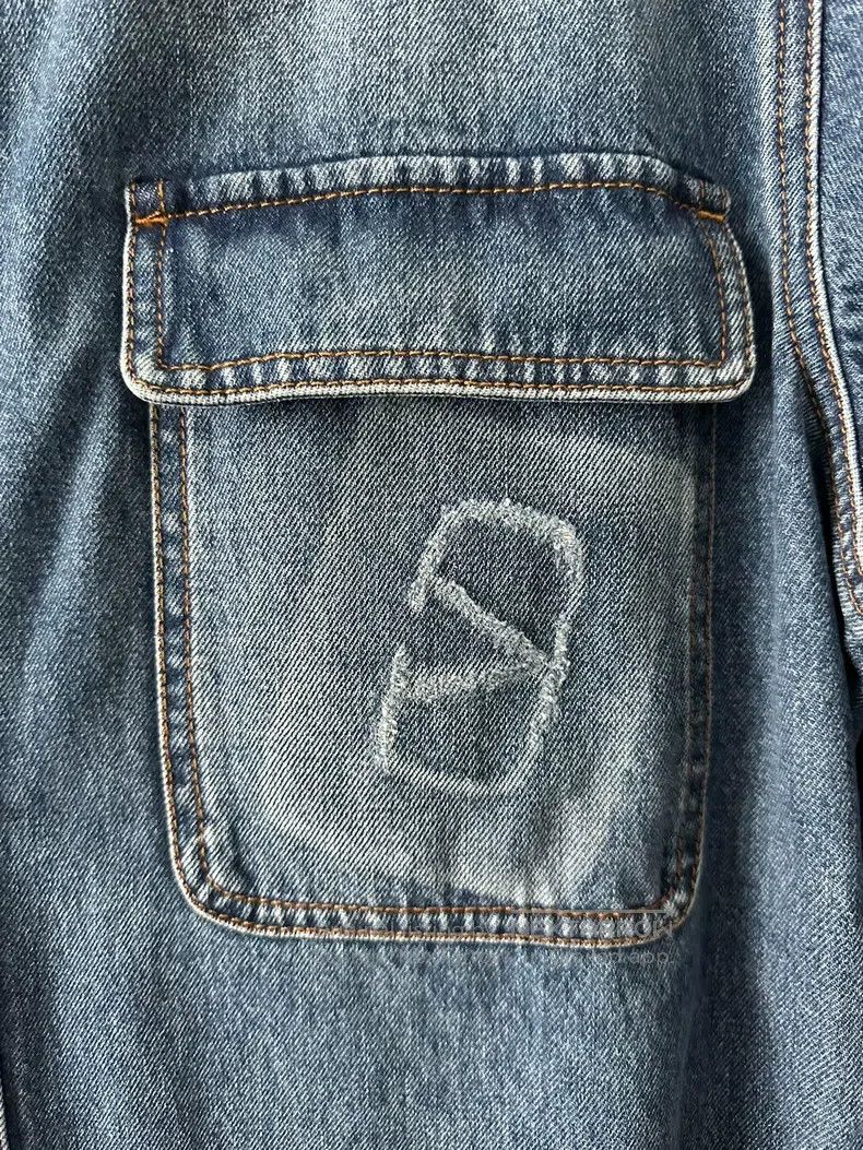 Valentino Valentino Washed denim jacket Size US M / EU 48-50 / 2 - 2 Thumbnail