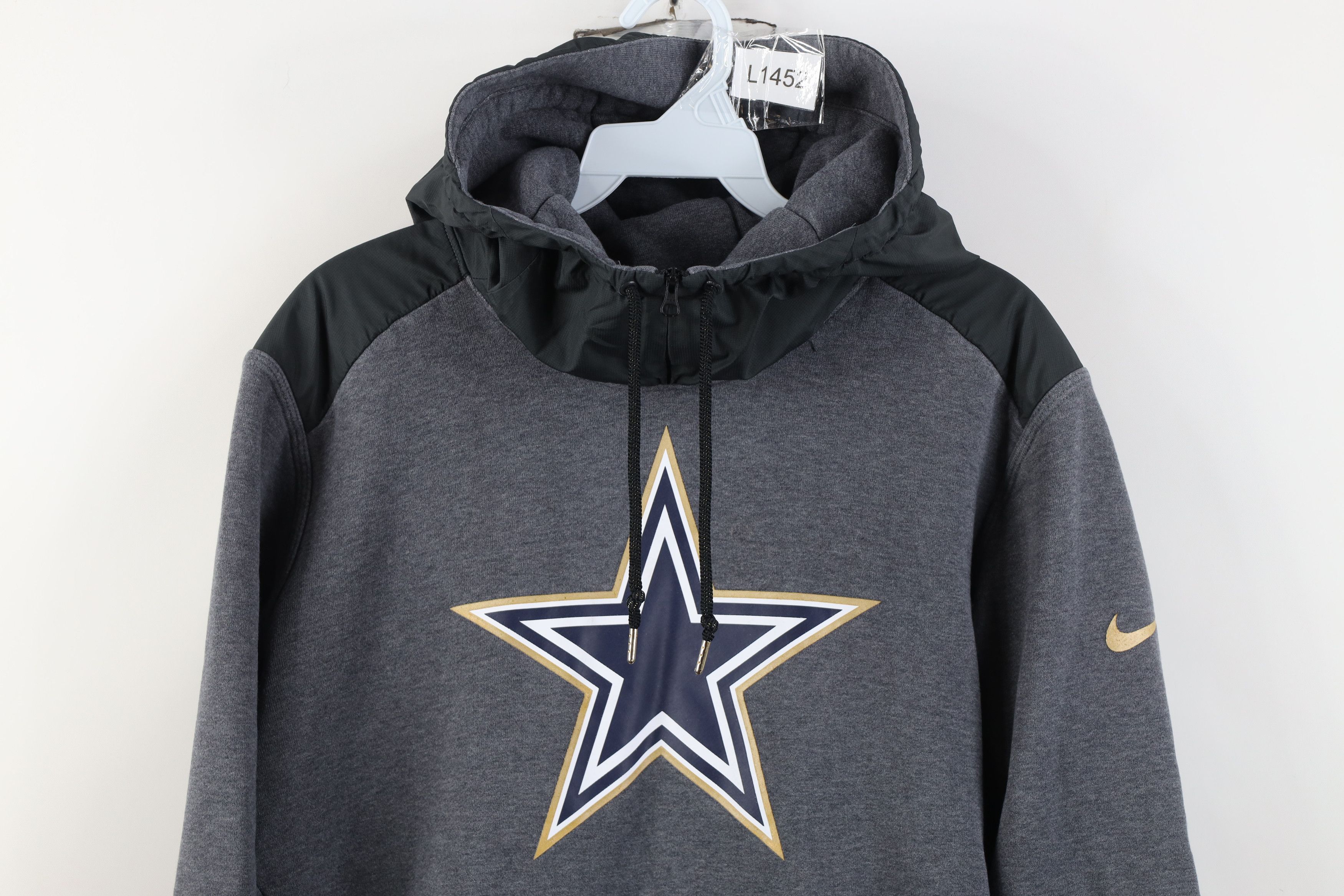 Nike Nike On Field Dallas Cowboys Football Sweatshirt Jacket Size US M / EU 48-50 / 2 - 2 Thumbnail