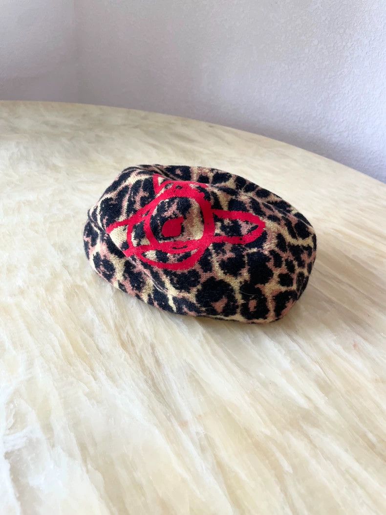 Vivienne Westwood vivienne westwood Leopard-striped berets Size ONE SIZE - 1 Thumbnail