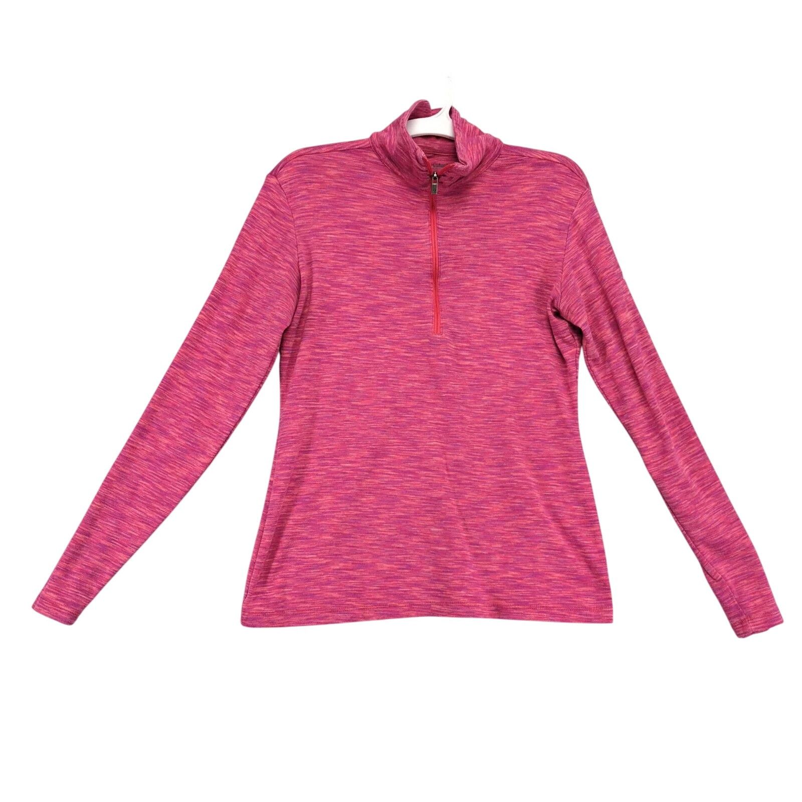 Columbia Columbia 1/4 Zip OuterSpaced Pink Pullover Womens M Long Slv Size M / US 6-8 / IT 42-44 - 1 Thumbnail