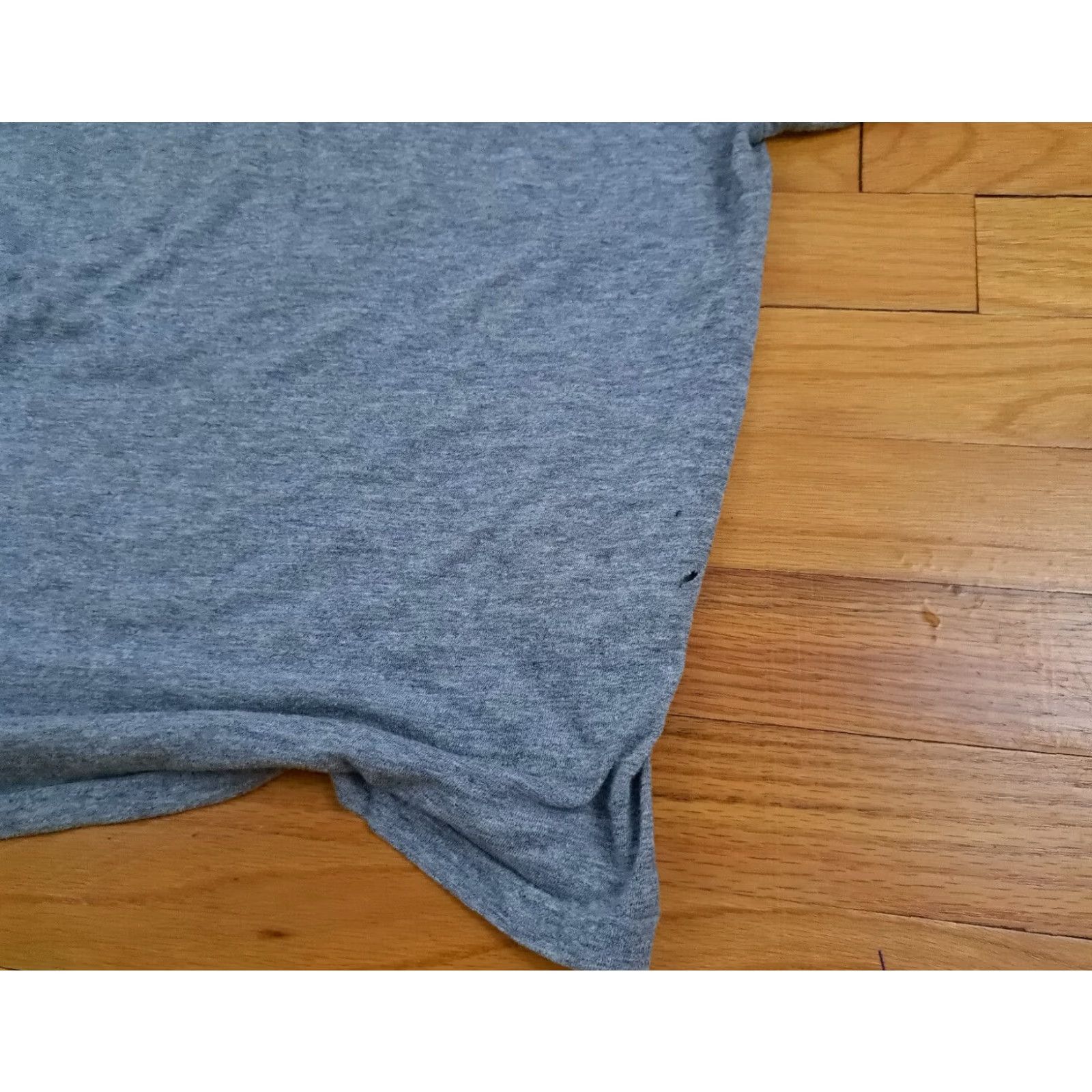 Vintage Detroit Tigers T-Shirt LG Men's Short Sleeve Gray USA 1980s Sportswear Single Stitch Size US L / EU 52-54 / 3 - 8 Thumbnail