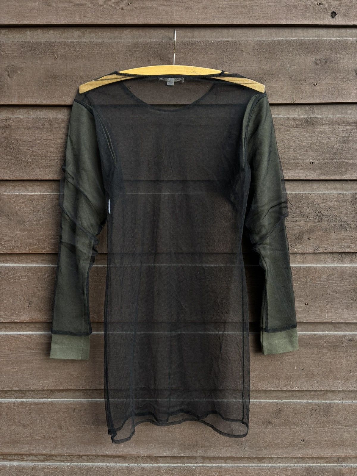 Helmut Lang Archive Helmut Lang 90s runway mesh top Size M / US 6-8 / IT 42-44 - 4 Thumbnail
