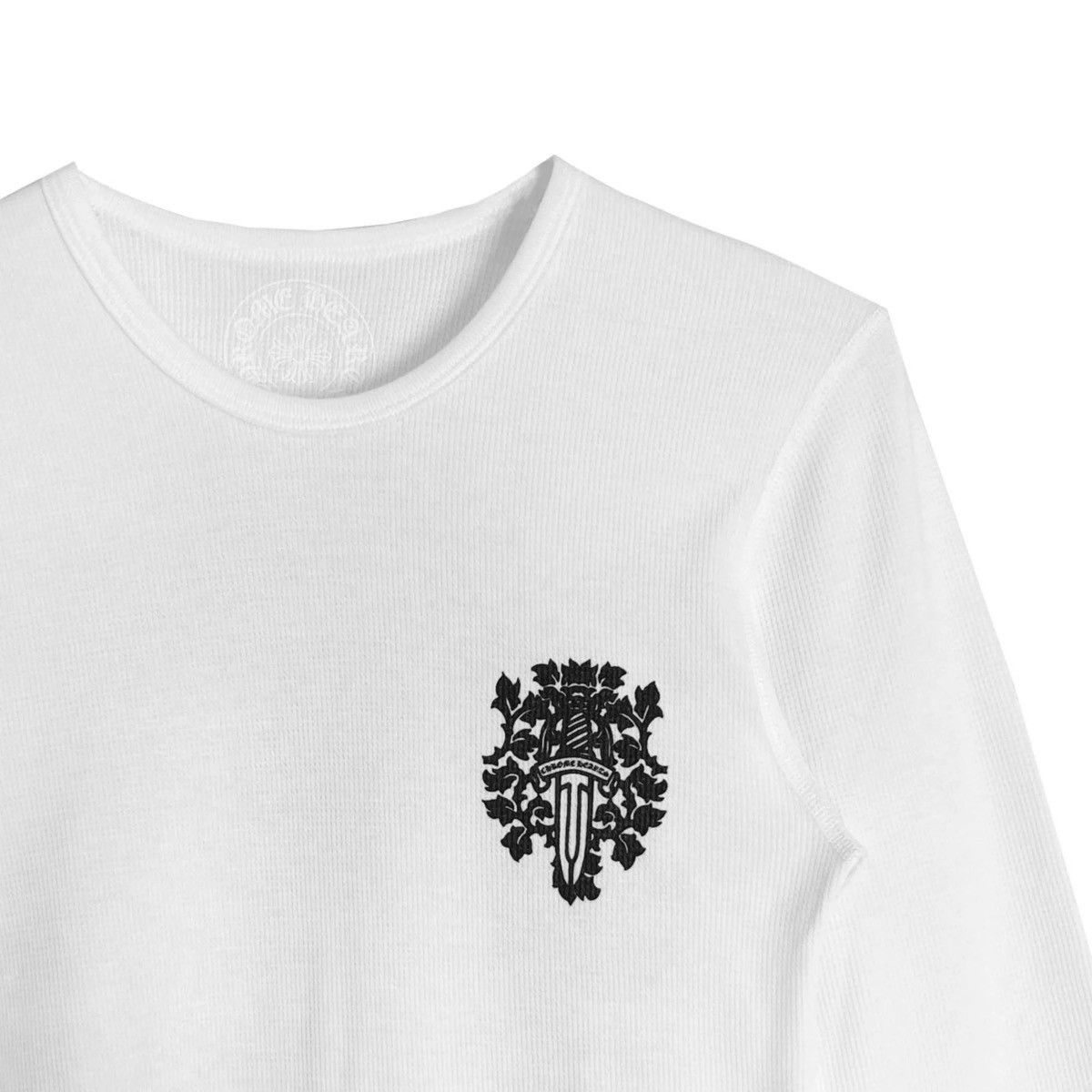 Chrome Hearts Chrome Hearts Dagger White Waffle Thermal LS Tee Size US XL / EU 56 / 4 - 3 Thumbnail