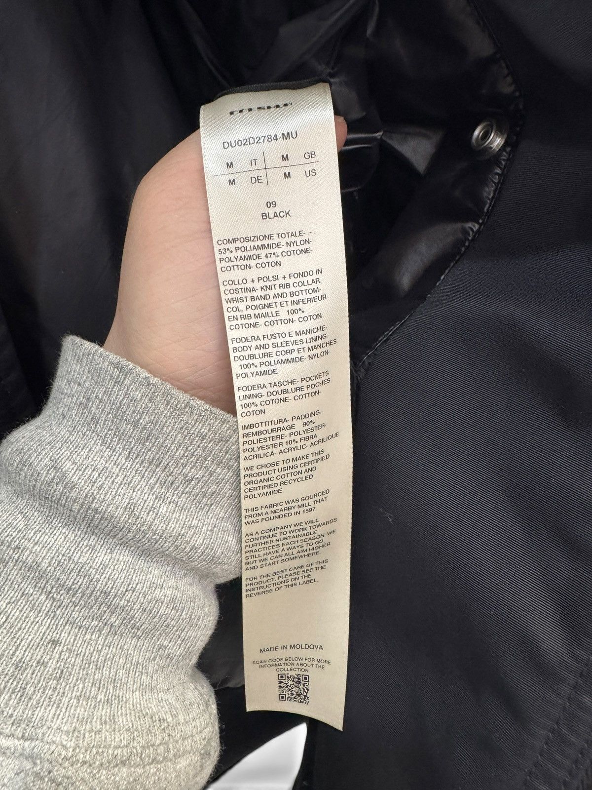 Rick Owens Drkshdw Rick Owens Drkshdw Nylon Bomber Jacket Size US M / EU 48-50 / 2 - 10 Thumbnail
