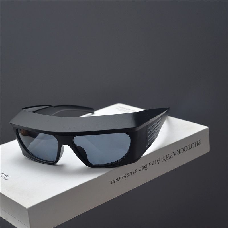 Electric Visual Hip-hop Street ins style custom avant-garde sunglasses Size ONE SIZE - 2 Thumbnail
